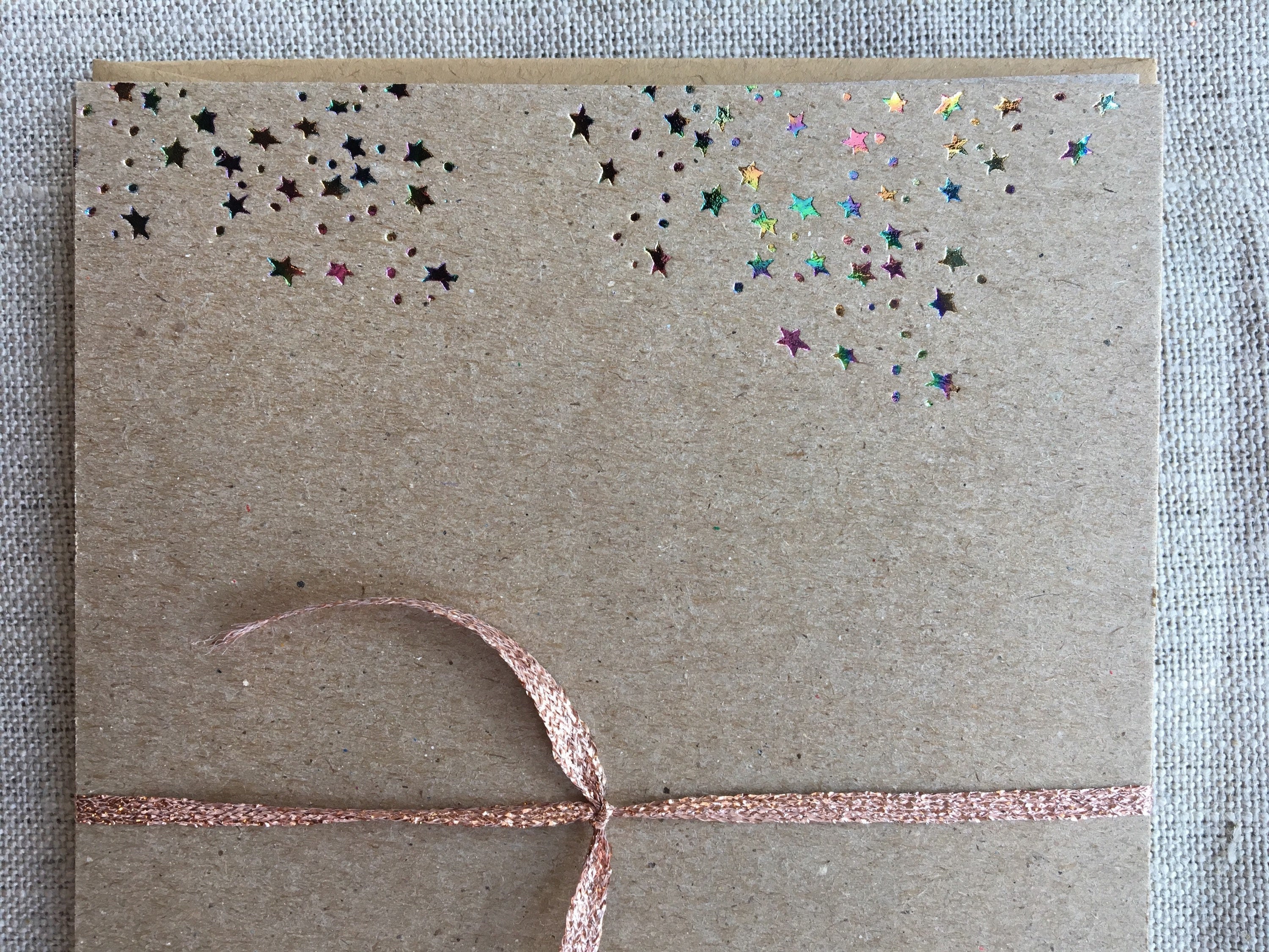 Smattering of Stars Foil Pressed Notecards - PARCEL