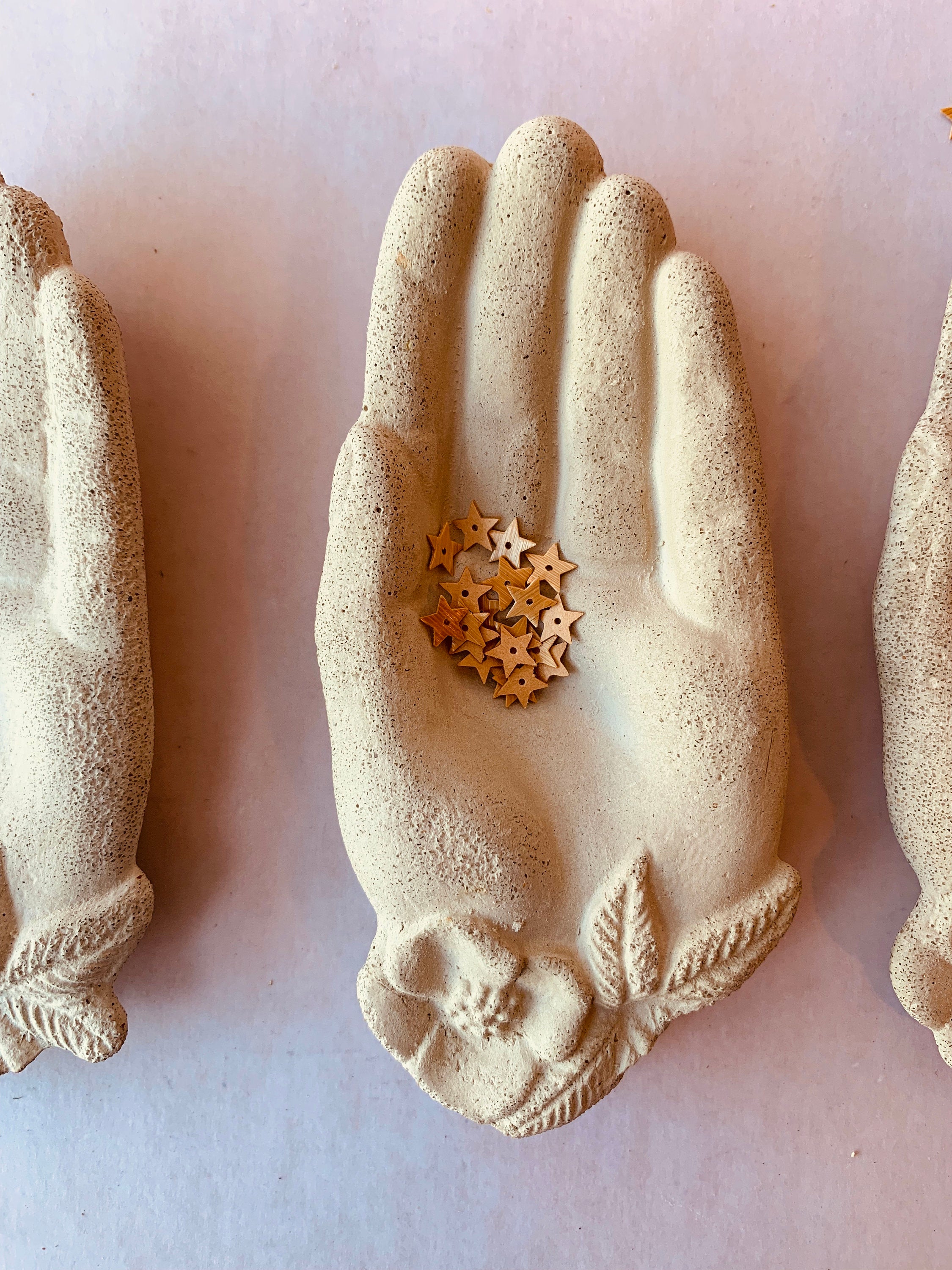 Concrete Hand Trinket Dish, Made to Order - PARCEL