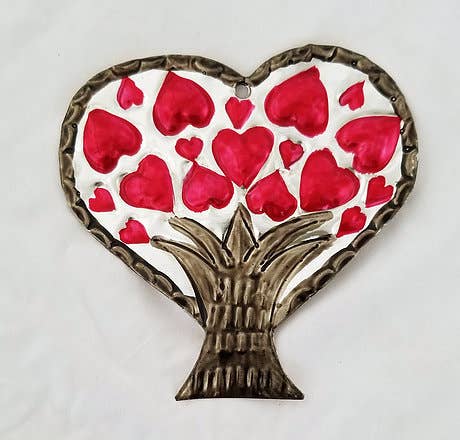 Painted Tin Milagros Ornaments