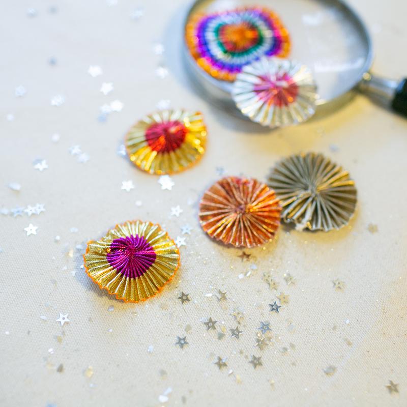 Ribbon Pinwheel Rosettes