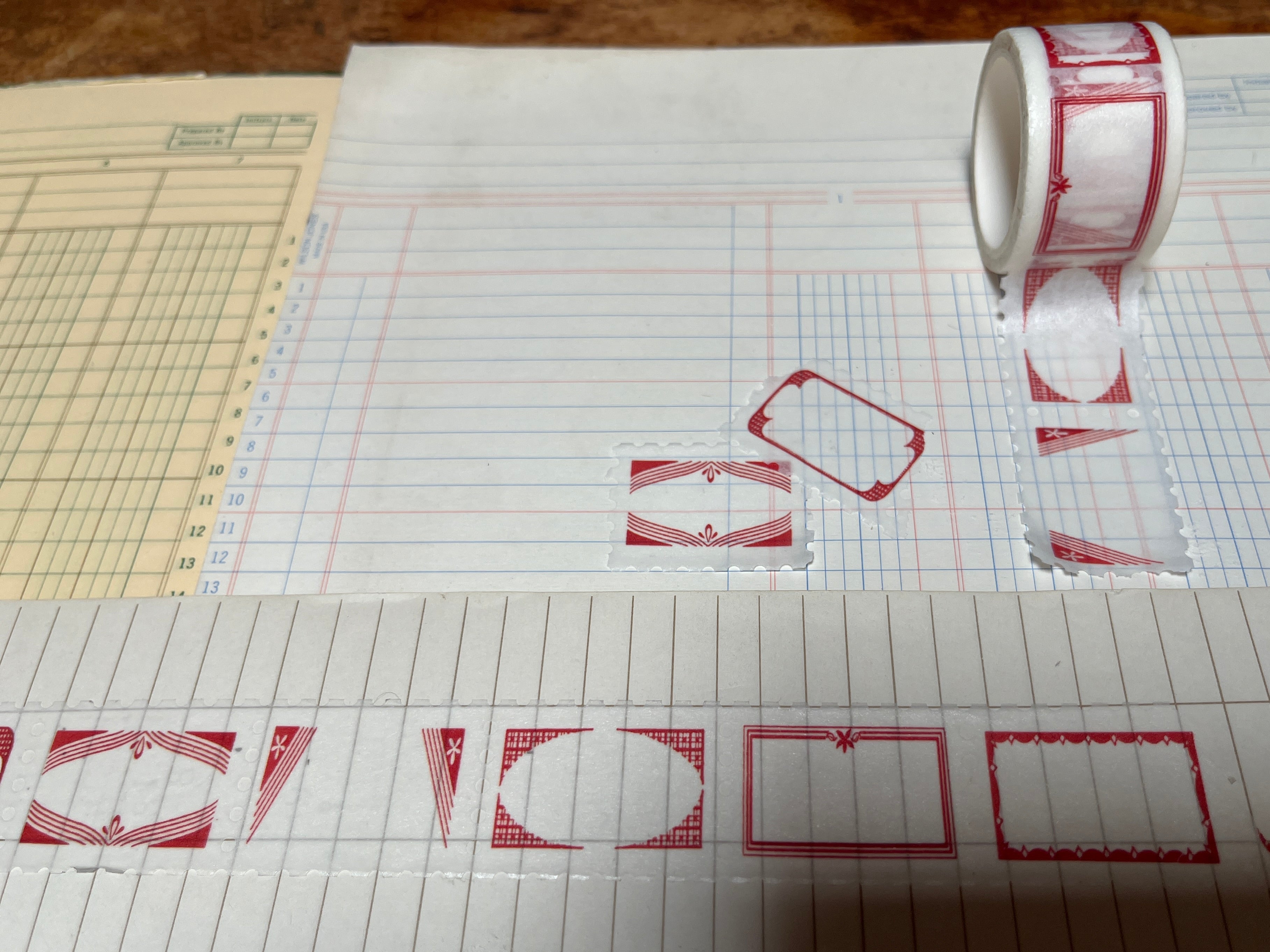 Parcel Signature Washi Tape