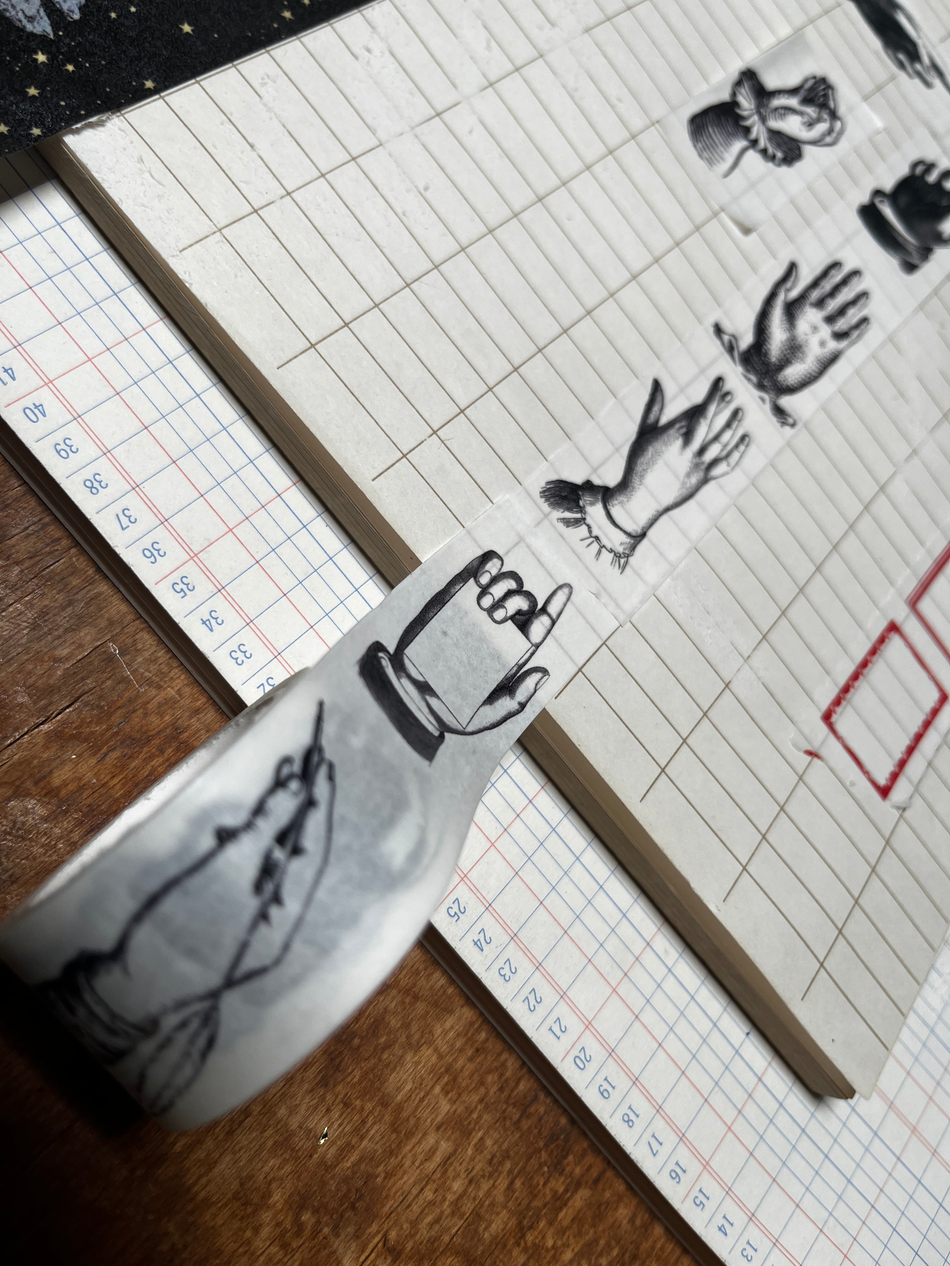 Parcel Signature Washi Tape