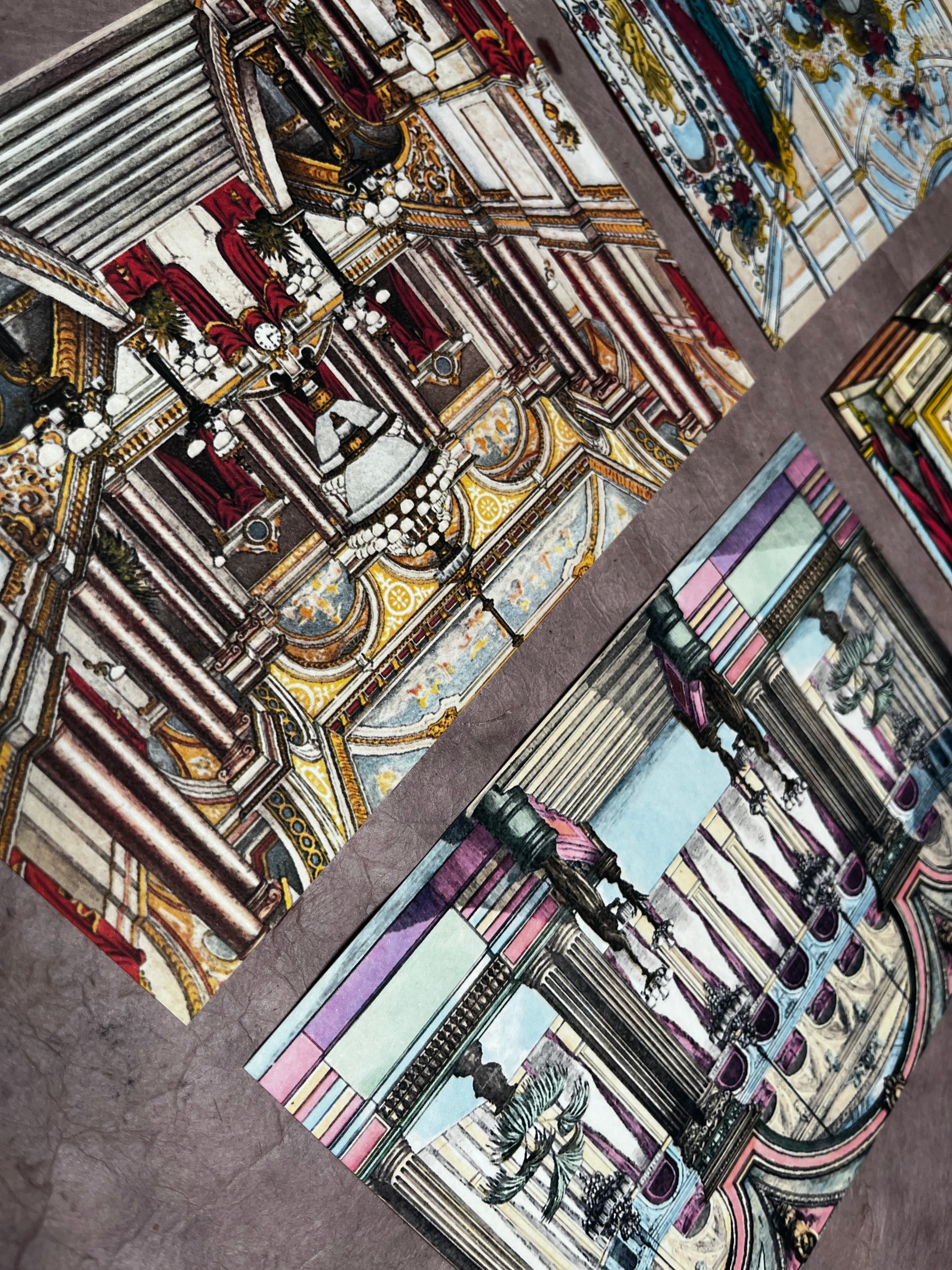 Paper Theatre Scenes Art Prints