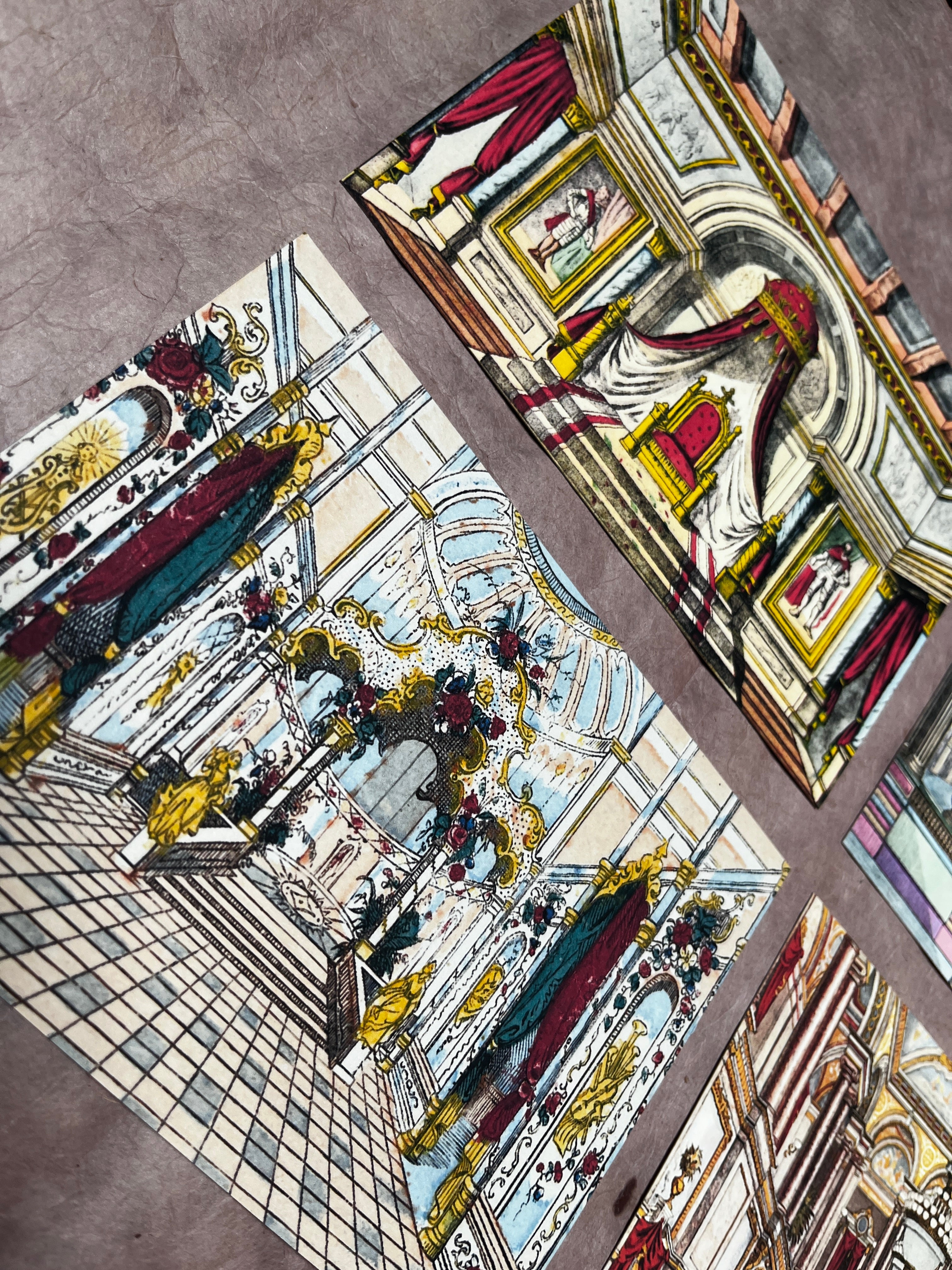 Paper Theatre Scenes Art Prints