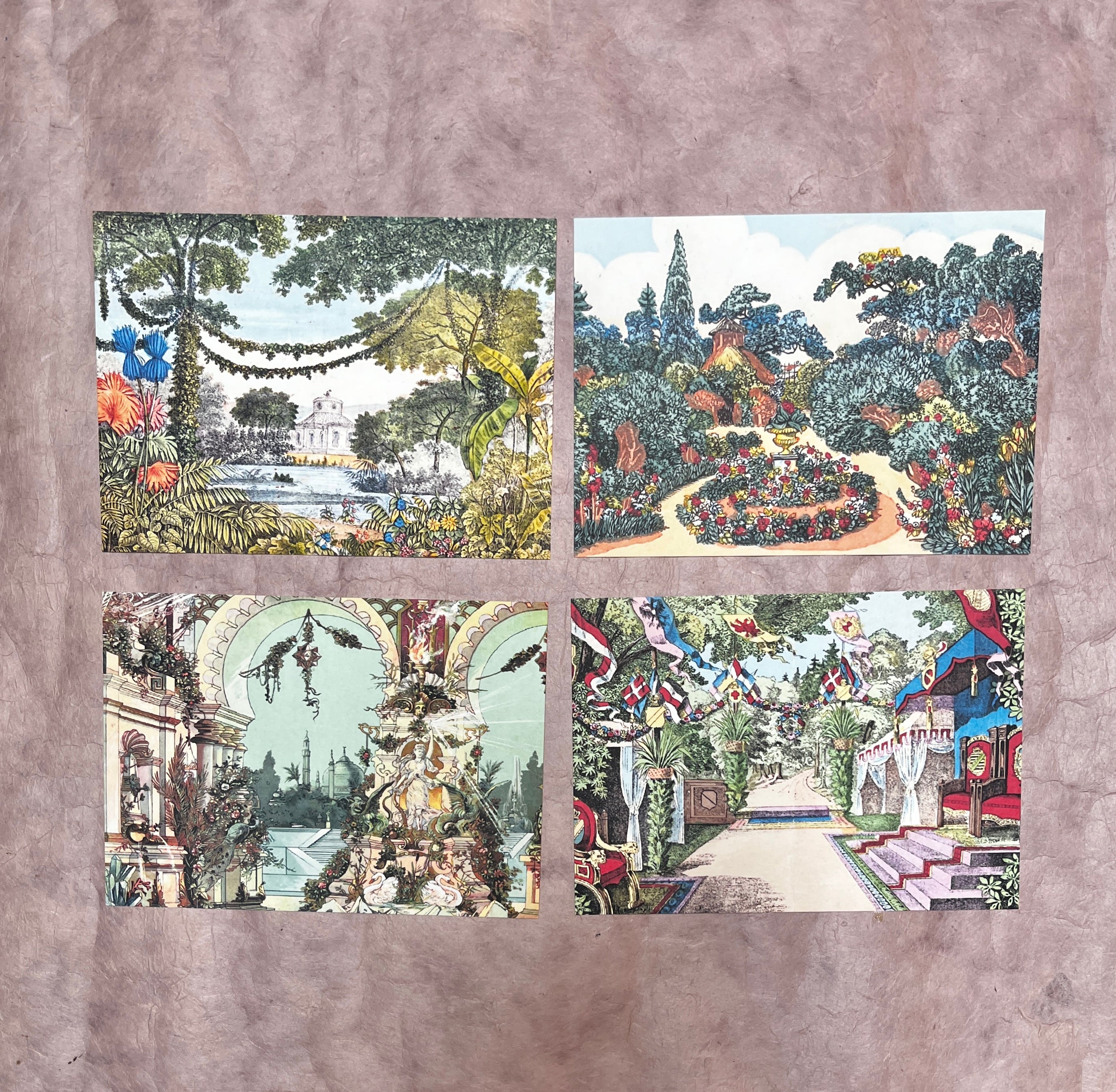 Paper Theatre Scenes Art Prints