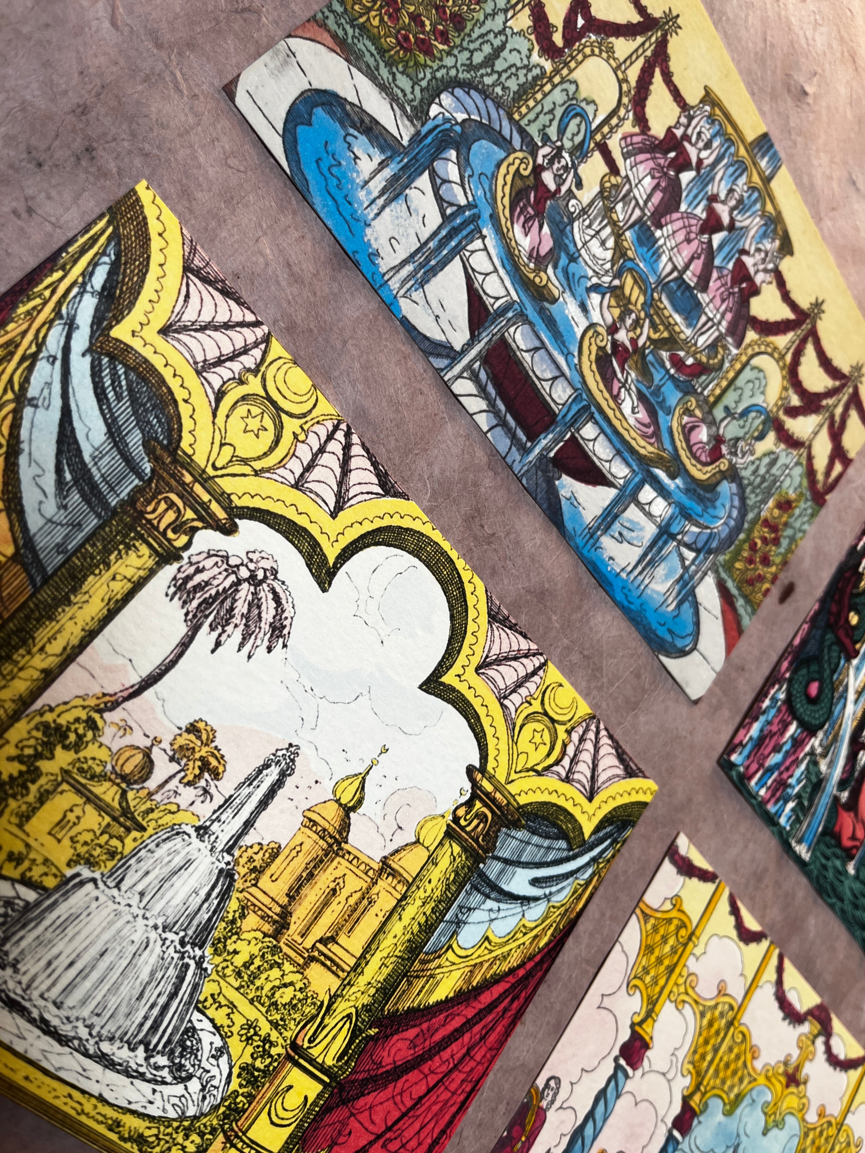 Paper Theatre Scenes Art Prints