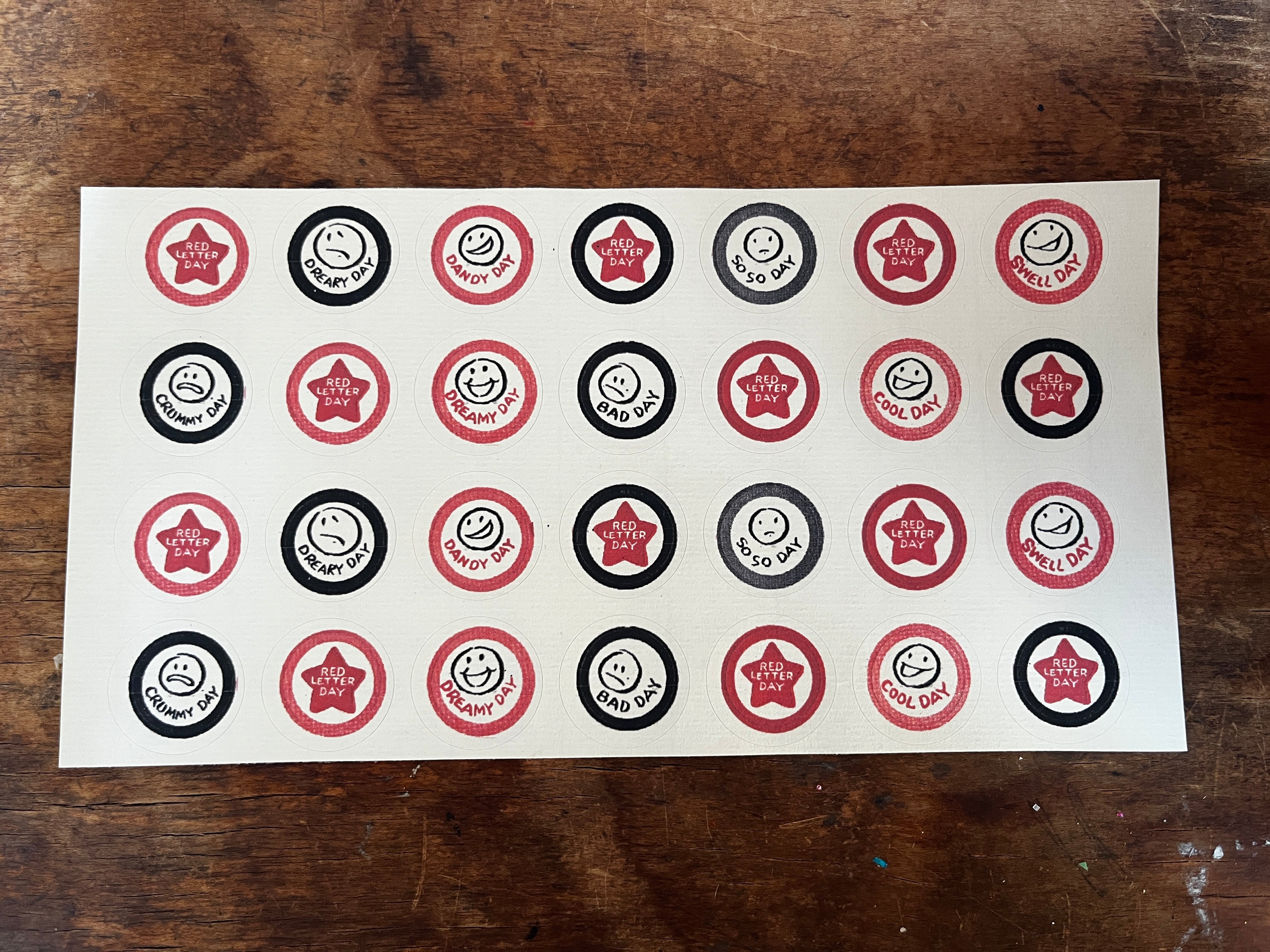 What a Day Sticker Sheet