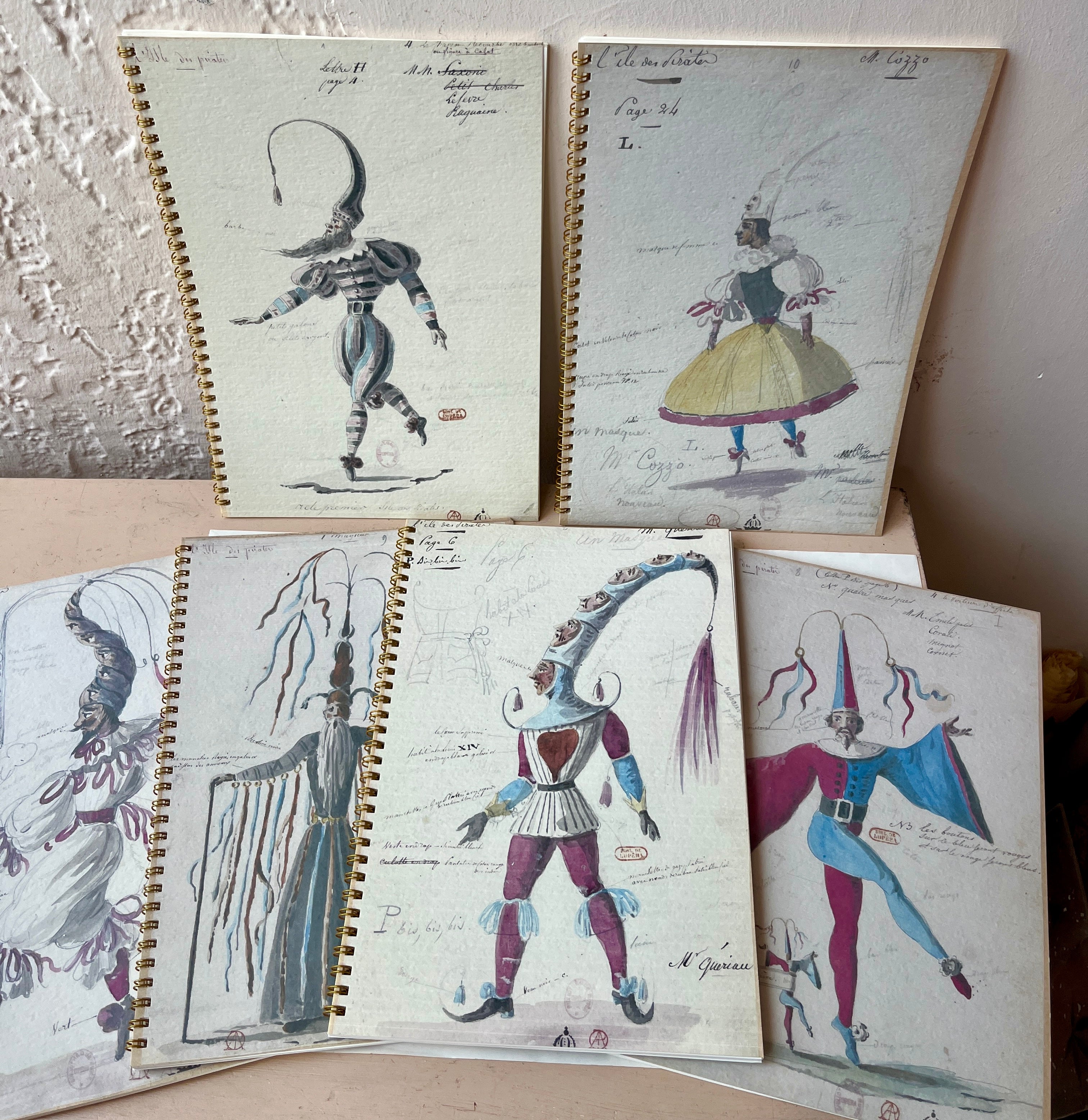 Wizard and Wishes Notebooks