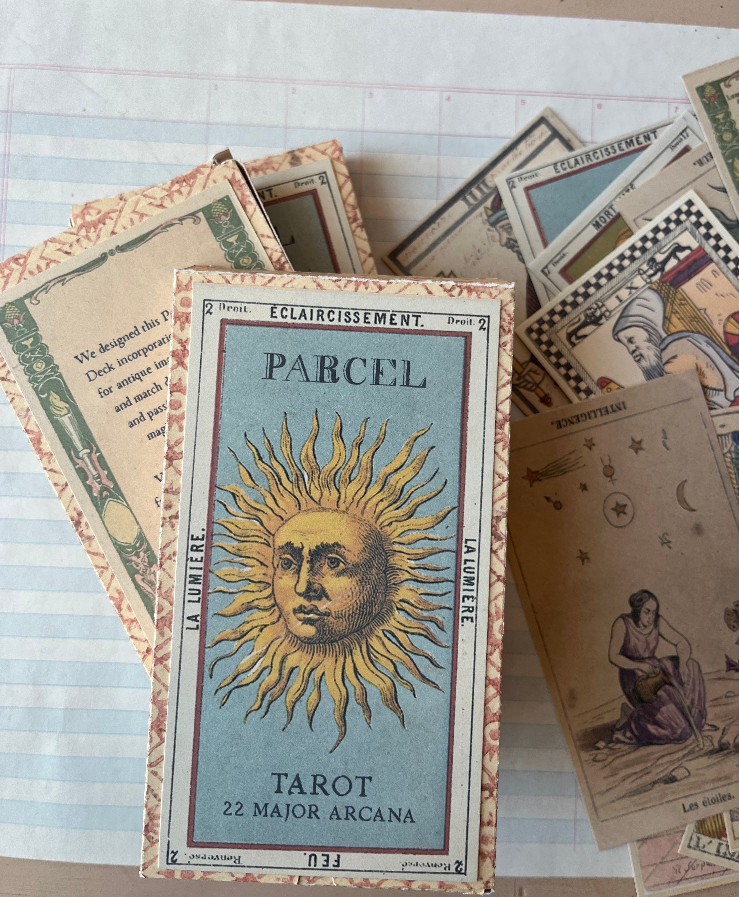 Parcel Tarot Deck Major Arcana