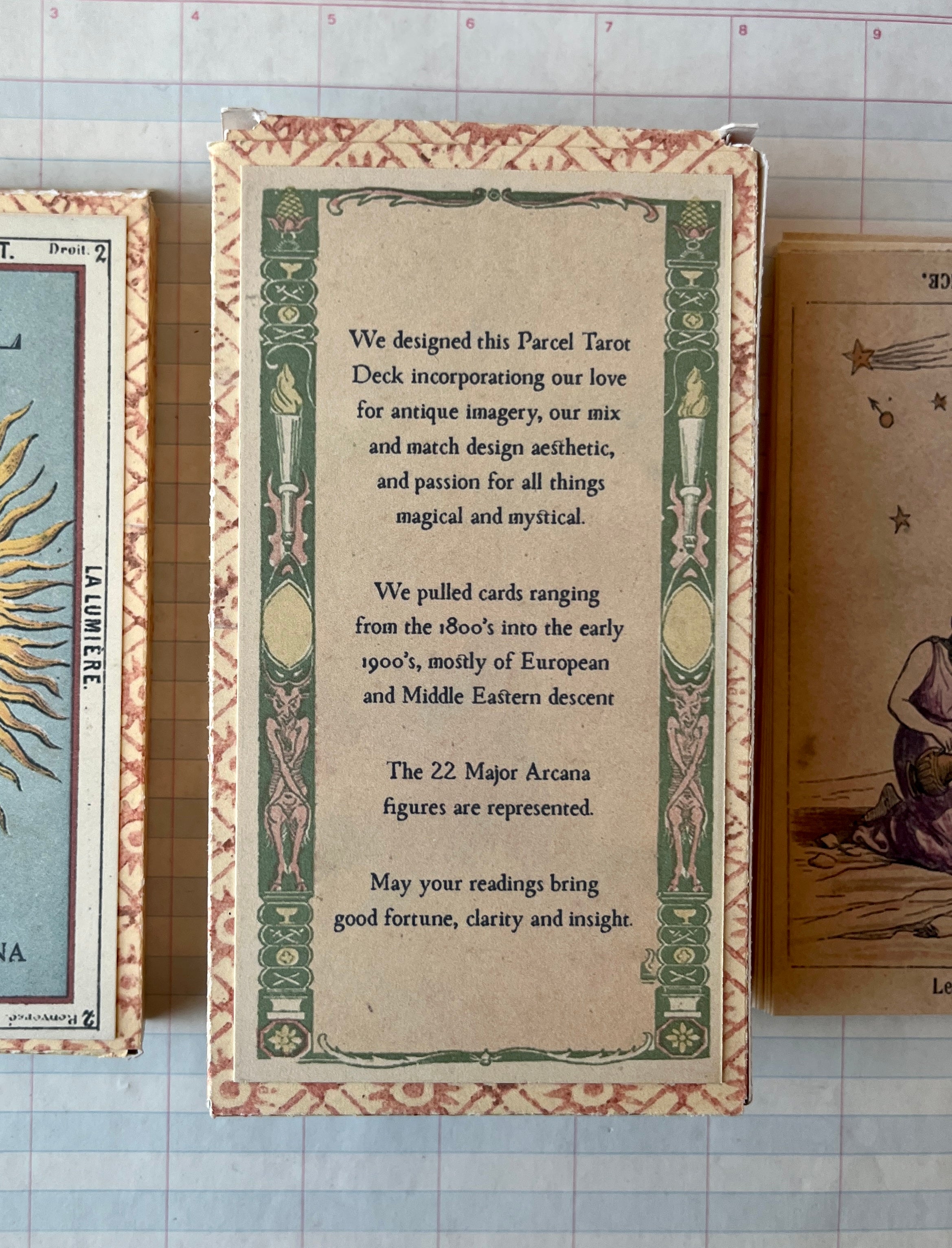 Parcel Tarot Deck Major Arcana