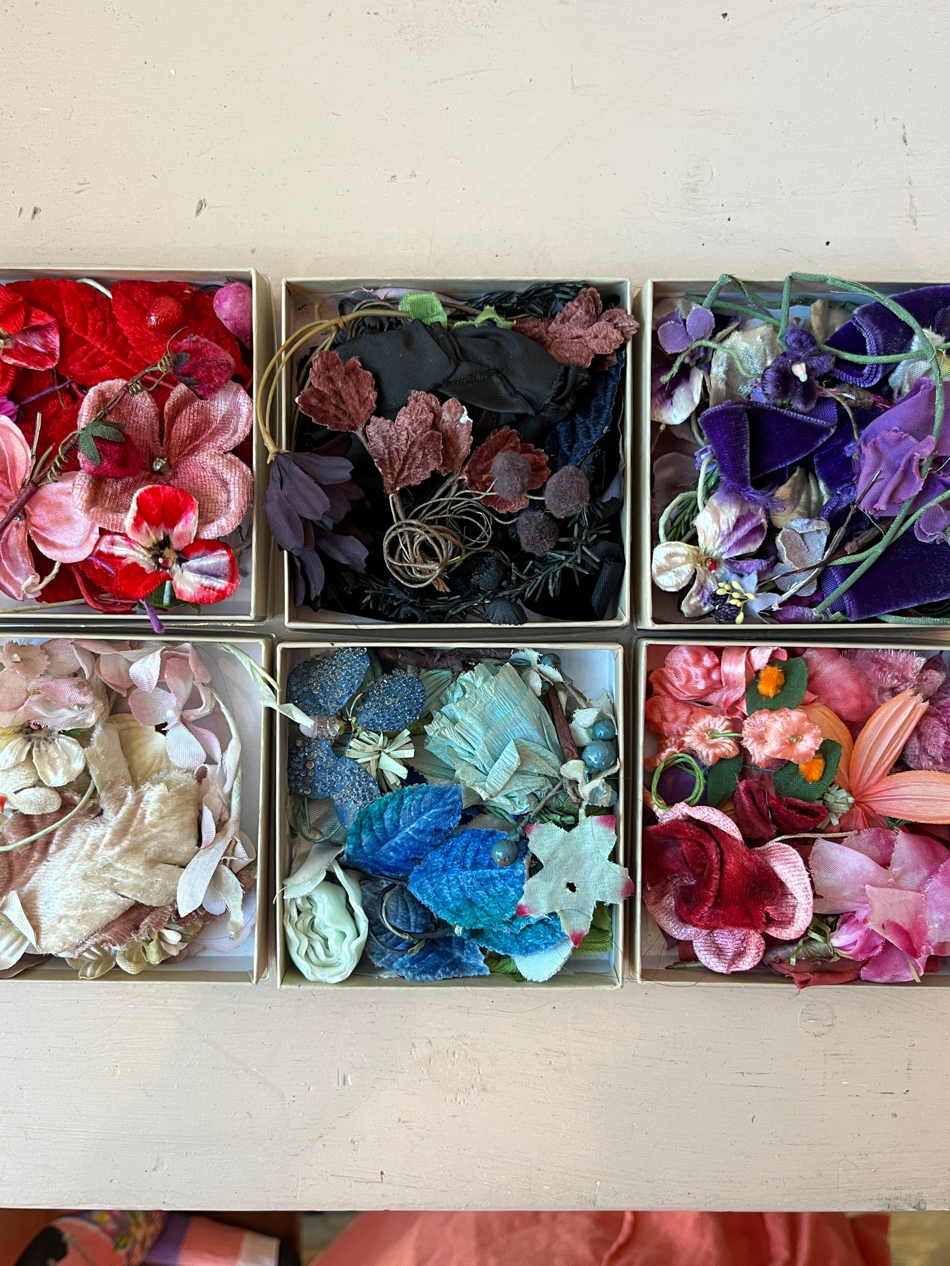 Vintage Flower Boxes