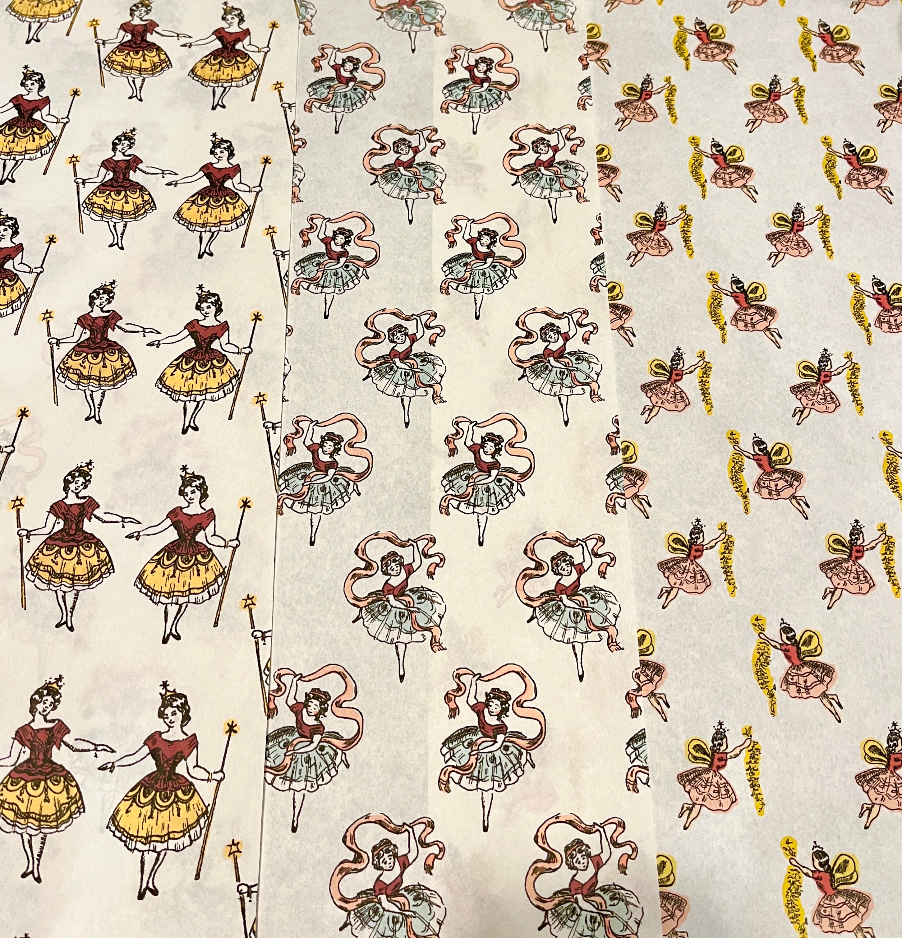 Fairies Wrapping Paper Set III
