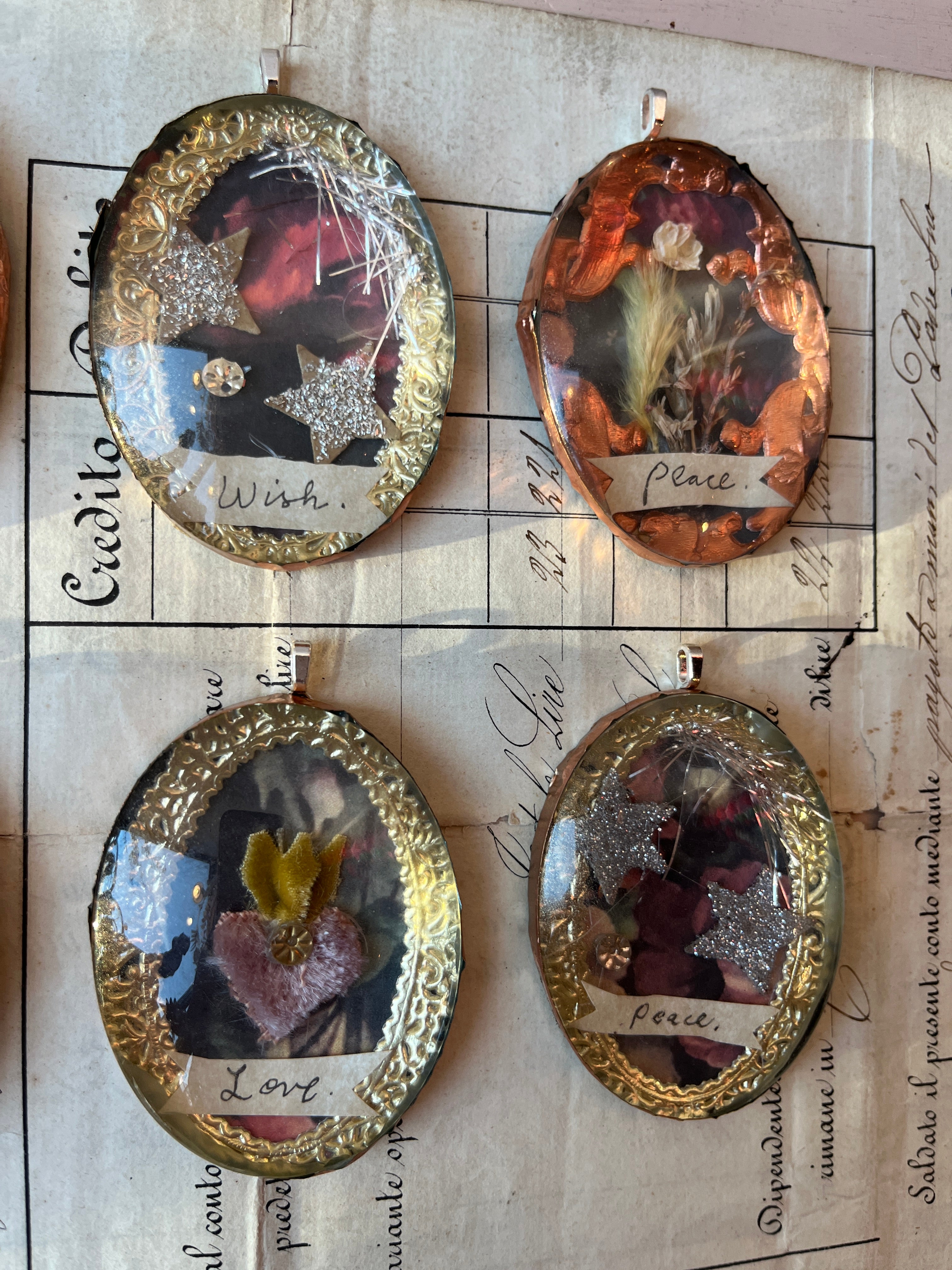 Reliquary Medallion Ornaments