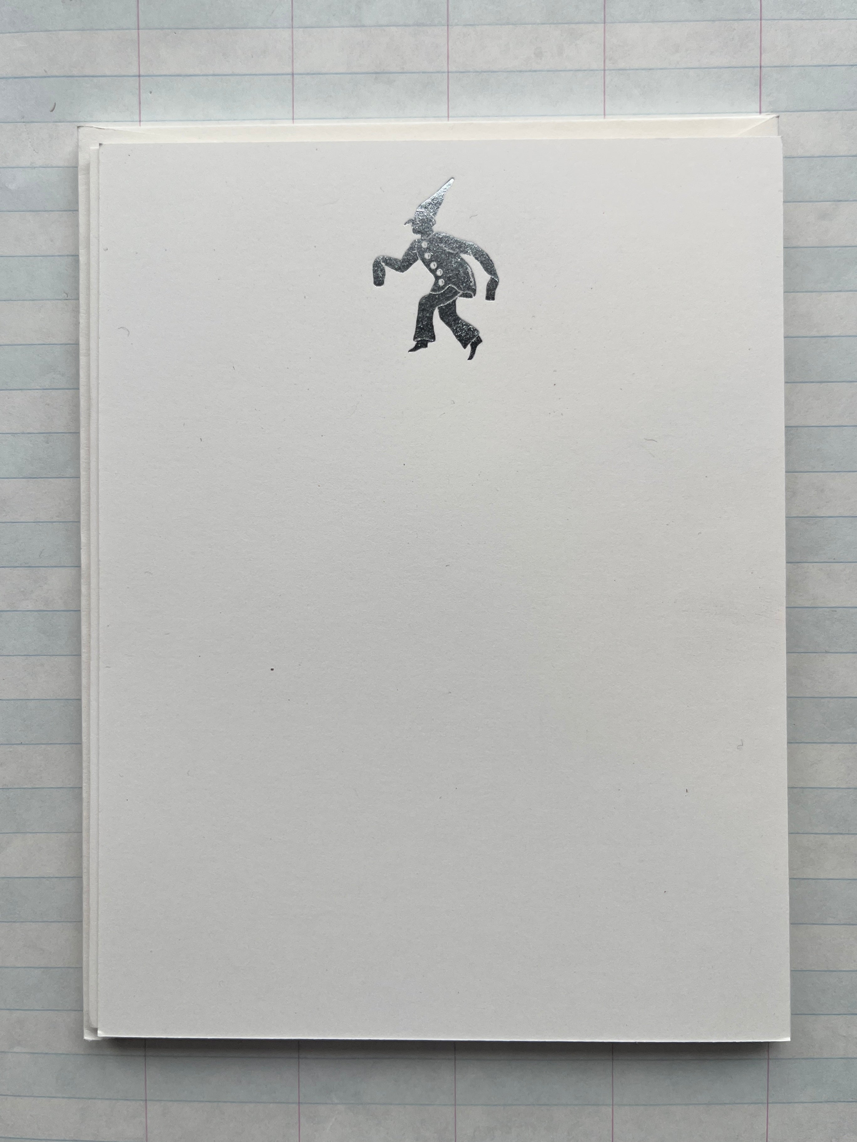 Shadow Puppet Foil Pressed Stationery