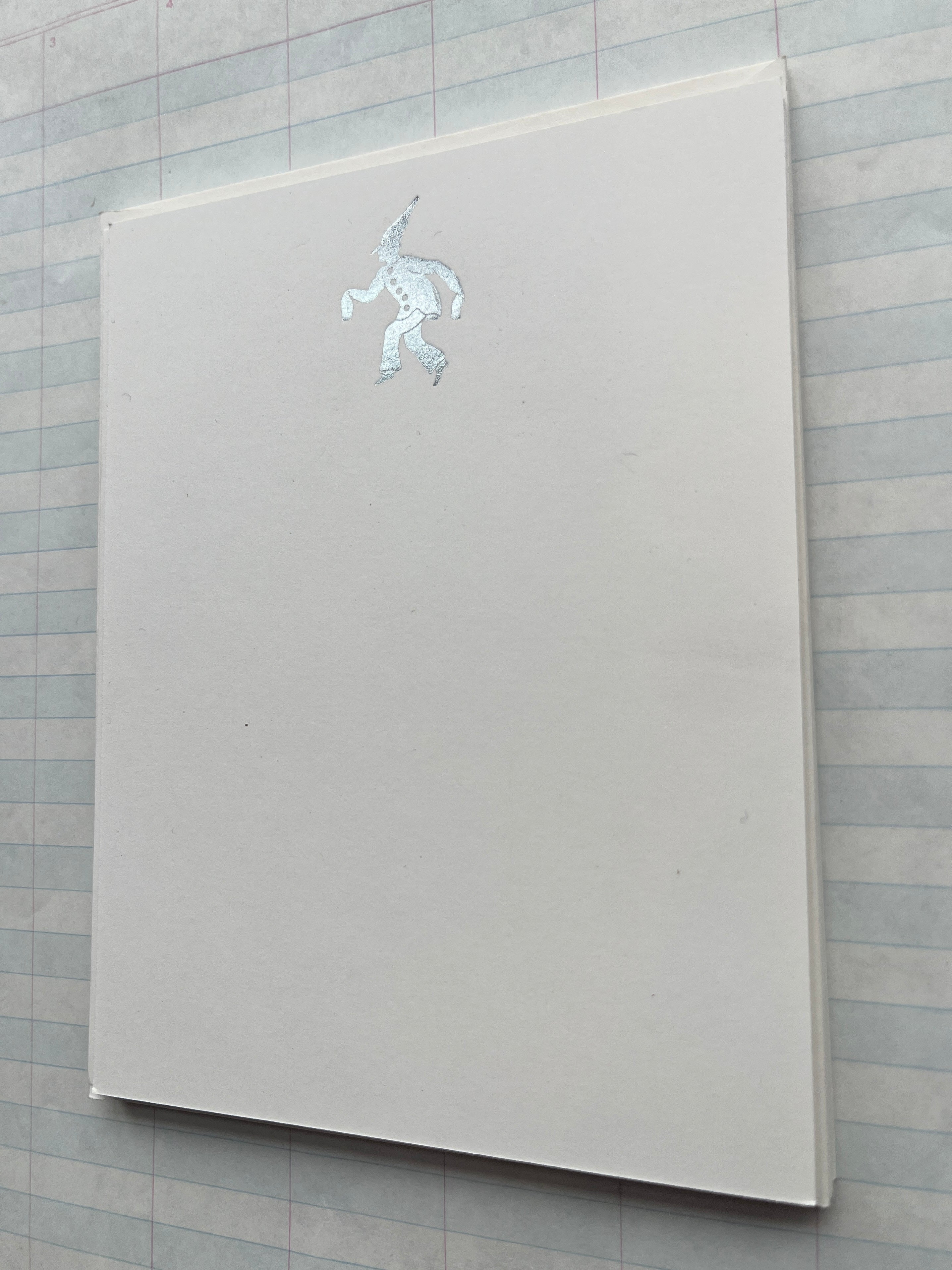 Shadow Puppet Foil Pressed Stationery