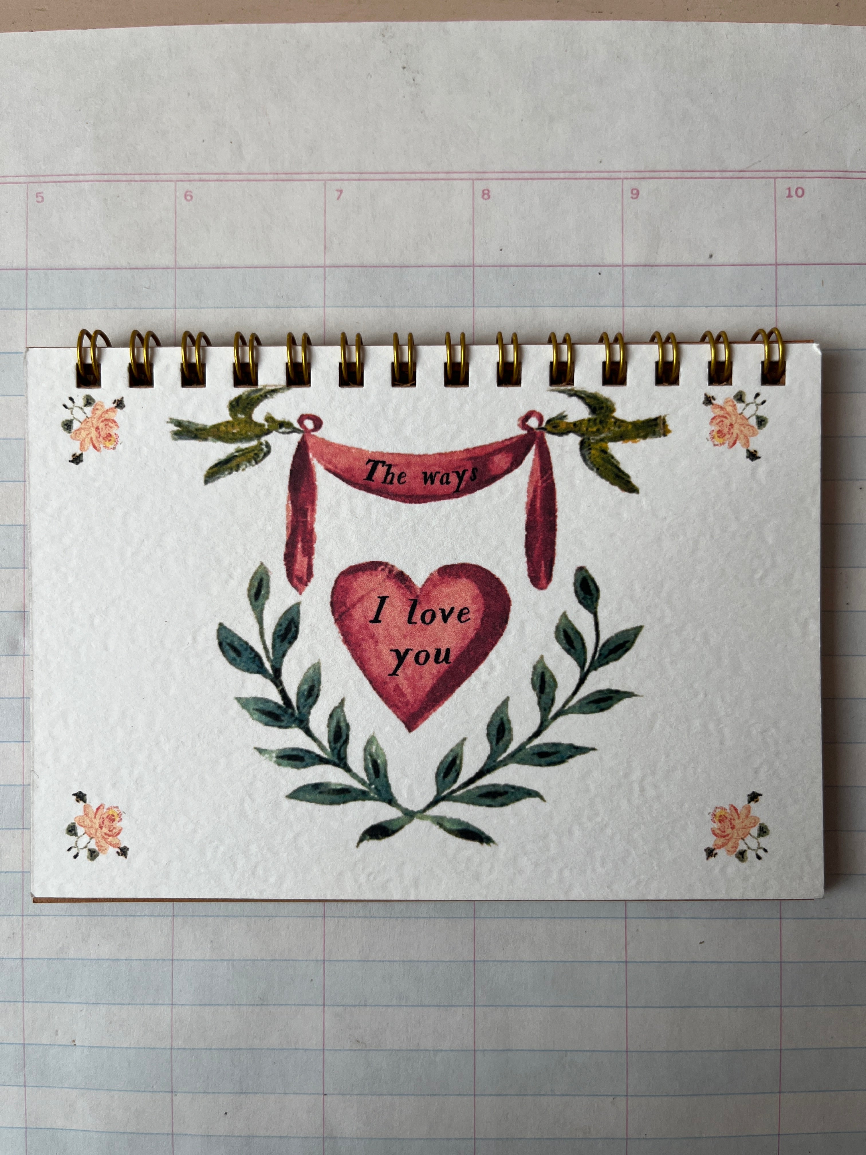 The Ways I Love You Mini Notebook