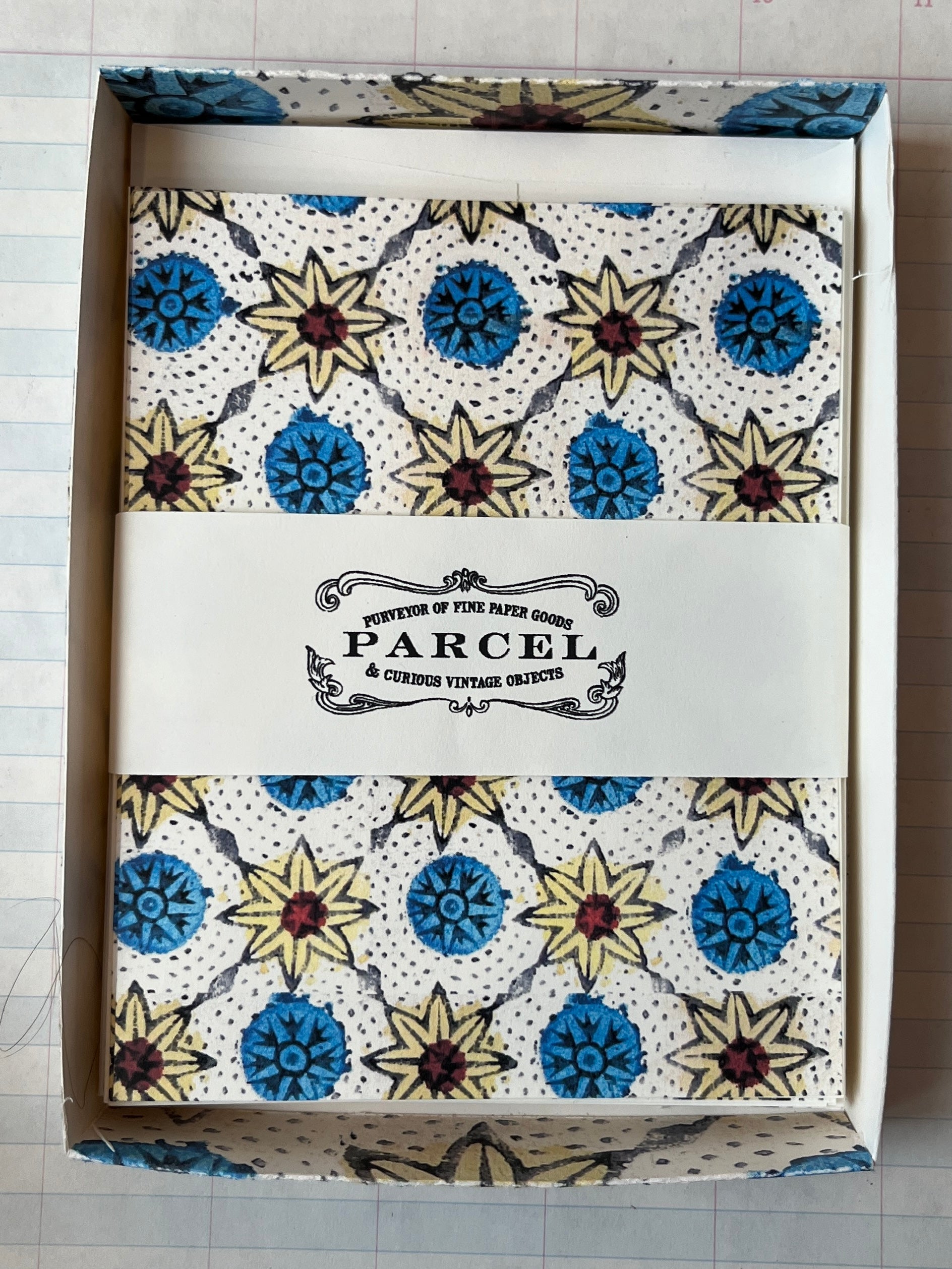 Parcel Patterns Notecard Sets