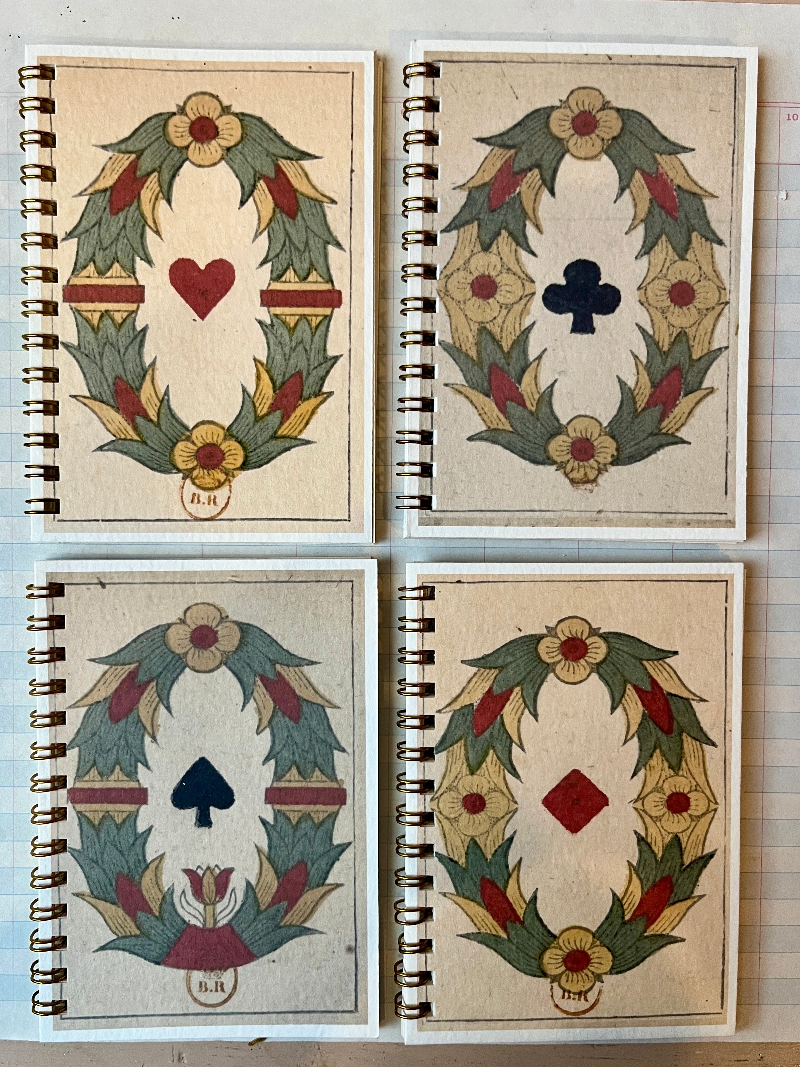 Playing Cards Mini Notebook