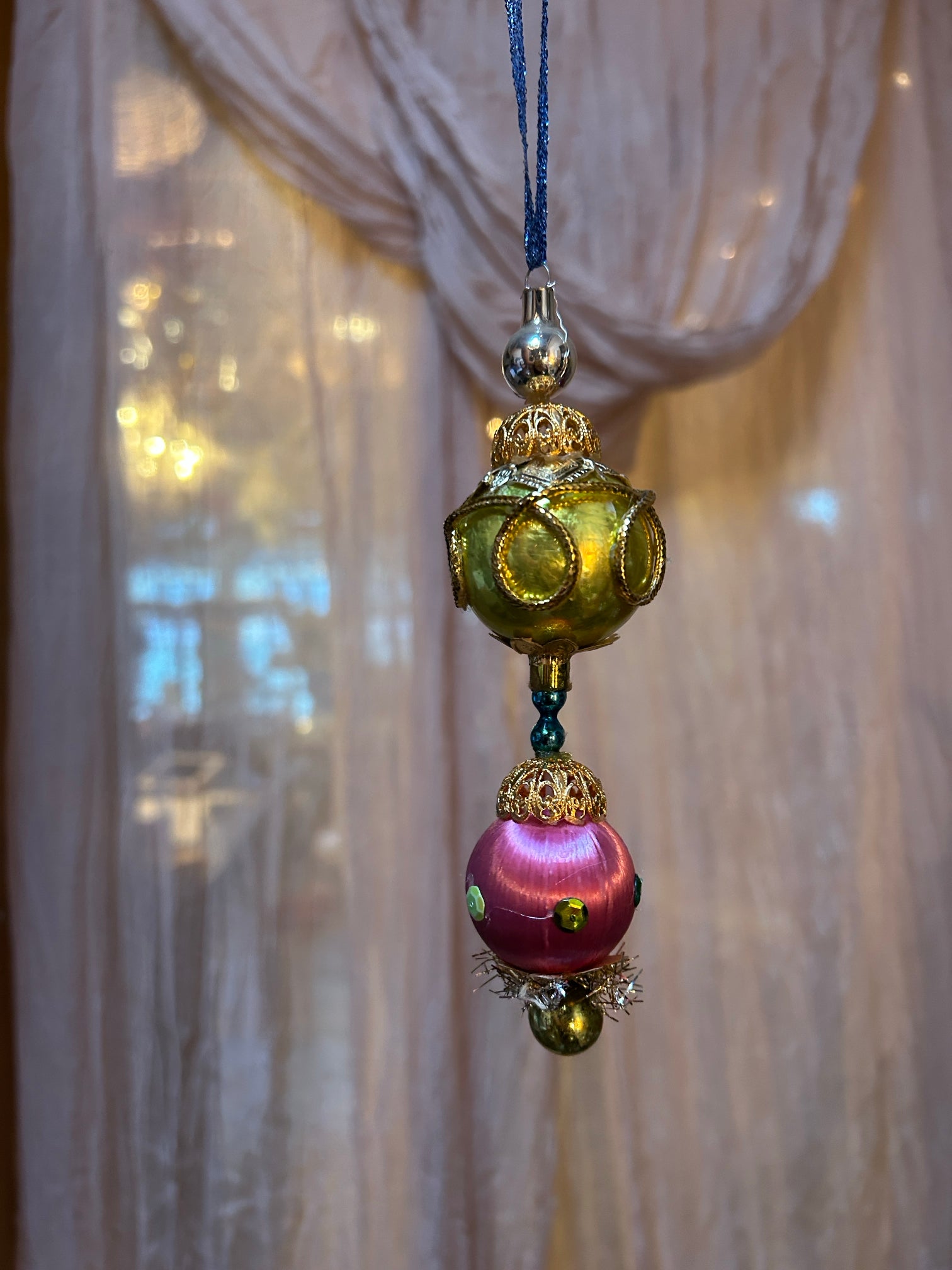 Double Drop Handmade Ornaments