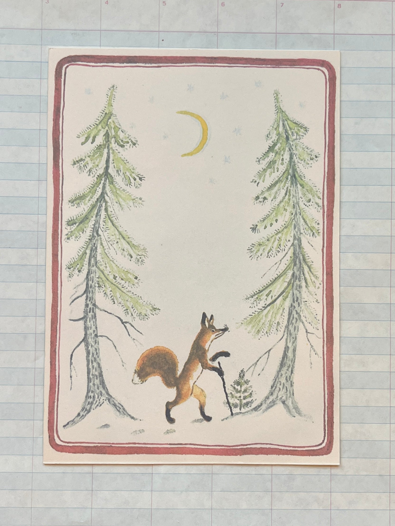 Over the River and Through the Woods Stationery Set