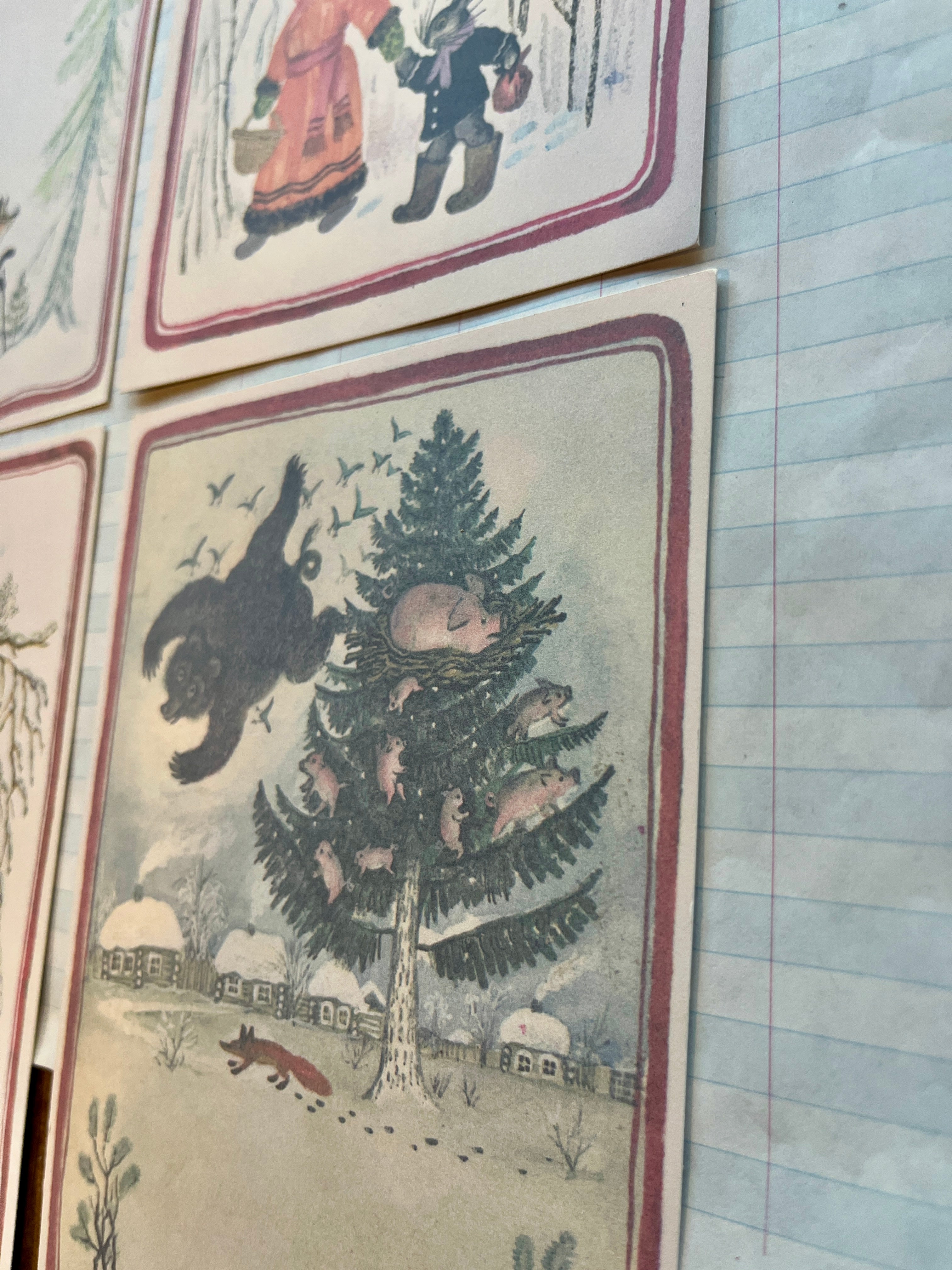 Over the River and Through the Woods Stationery Set