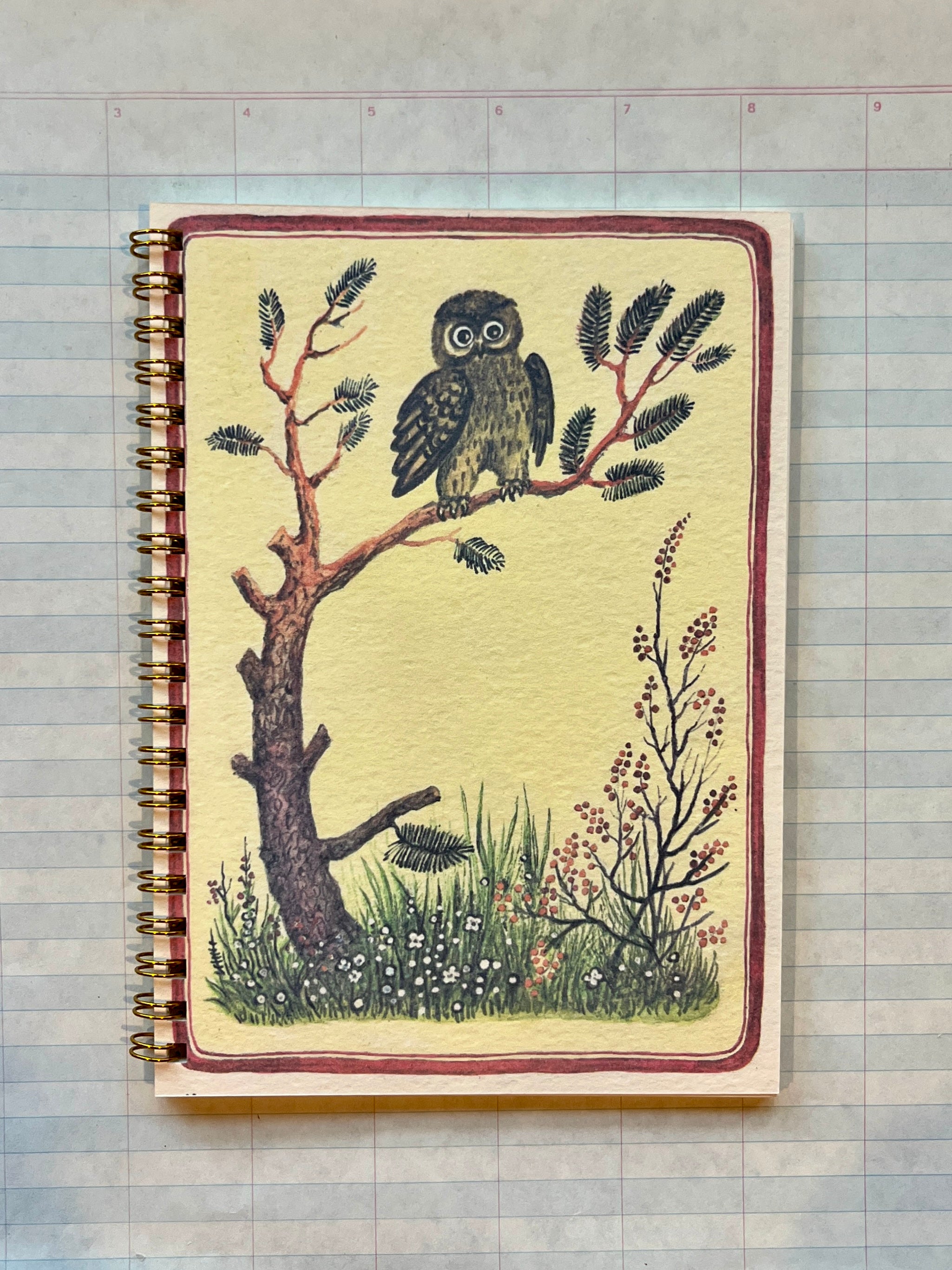 Folksy Forest Notebooks