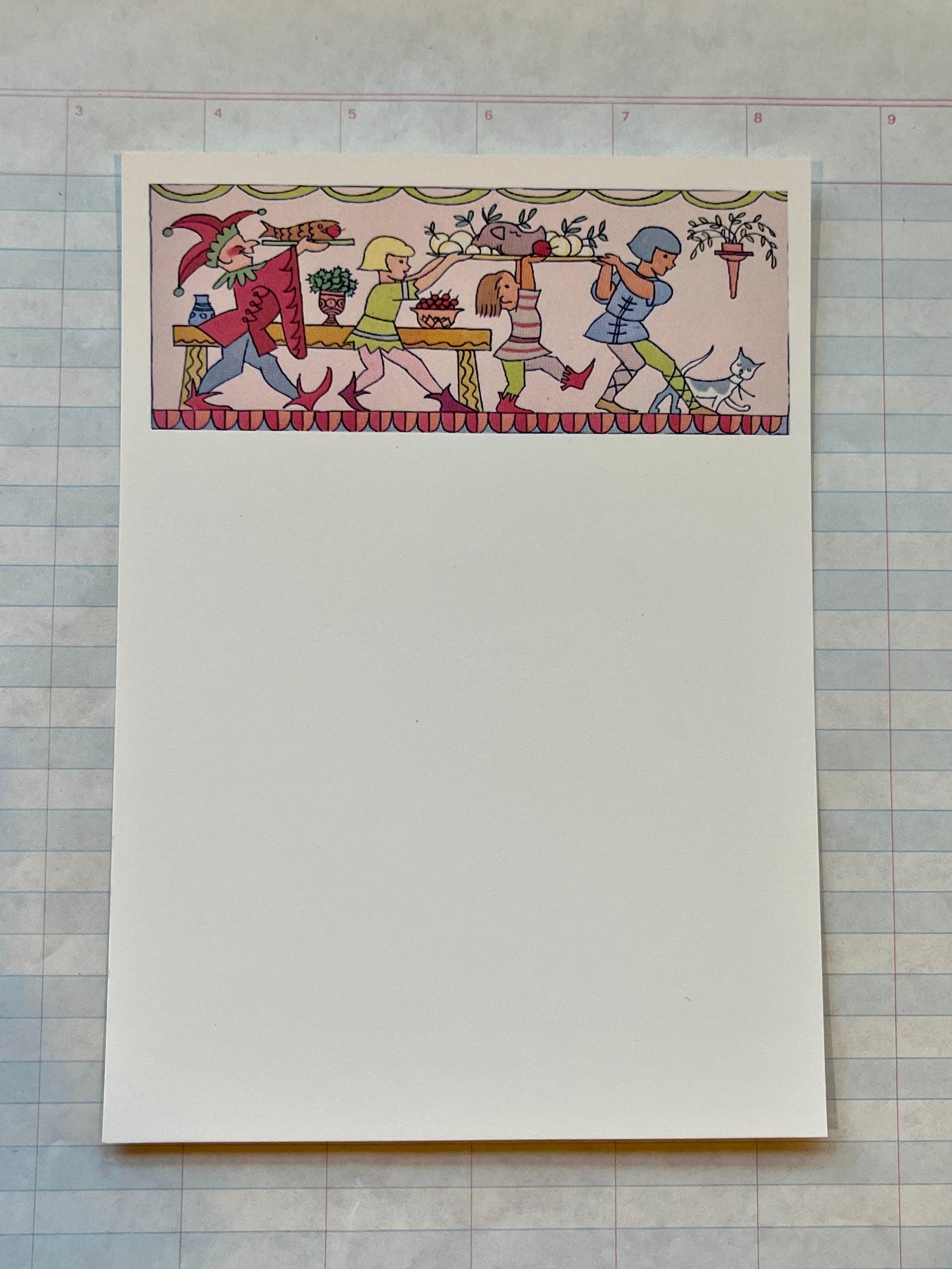 Happy Heraldry Stationery Set