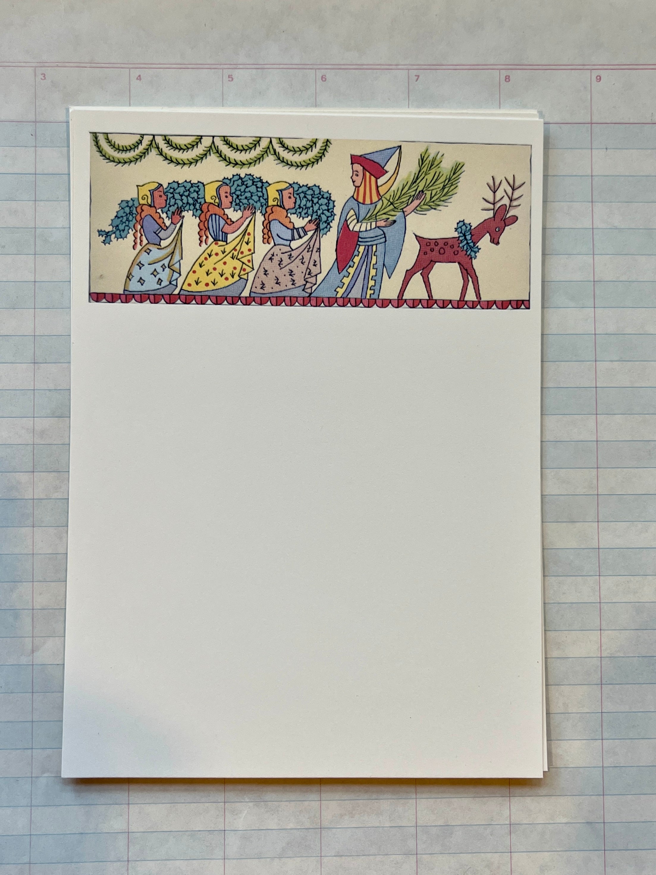 Happy Heraldry Stationery Set