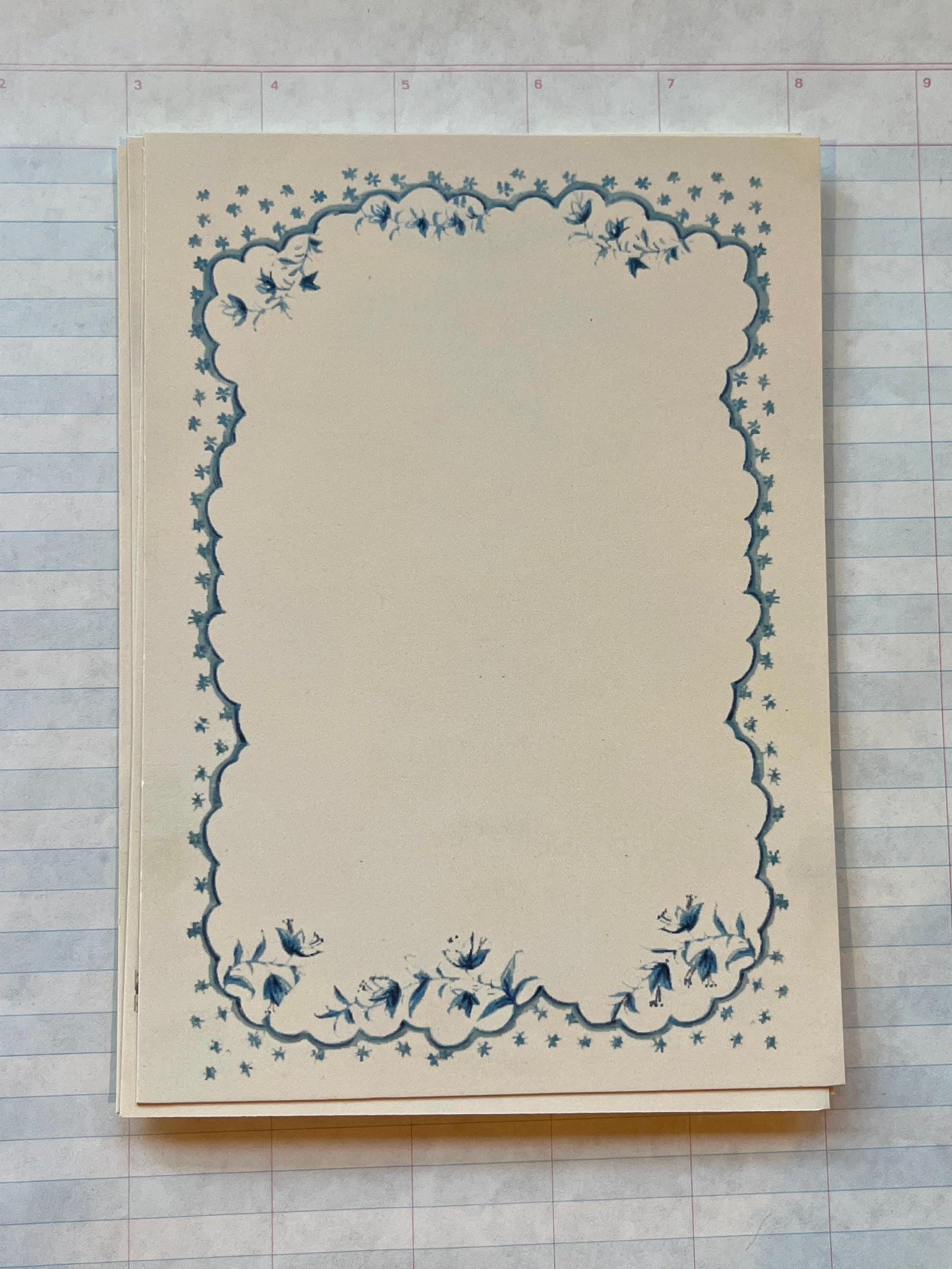 French Menu Stationery Set III