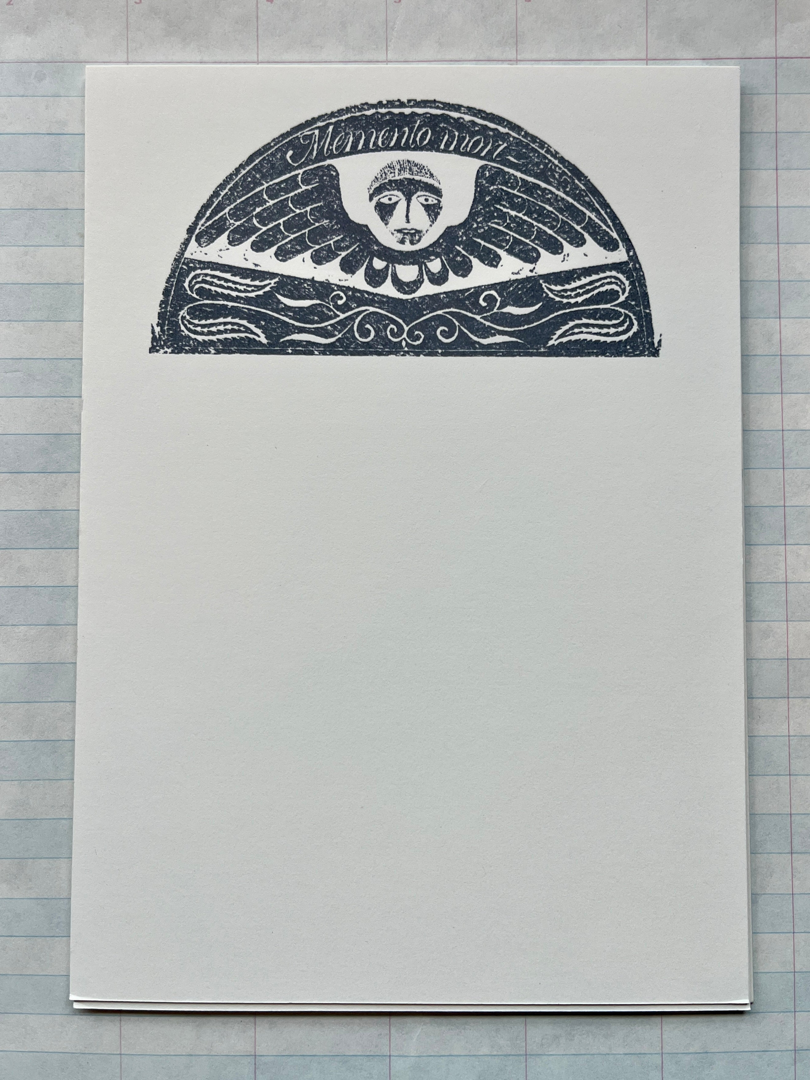 New England Stone Rubbings Stationery