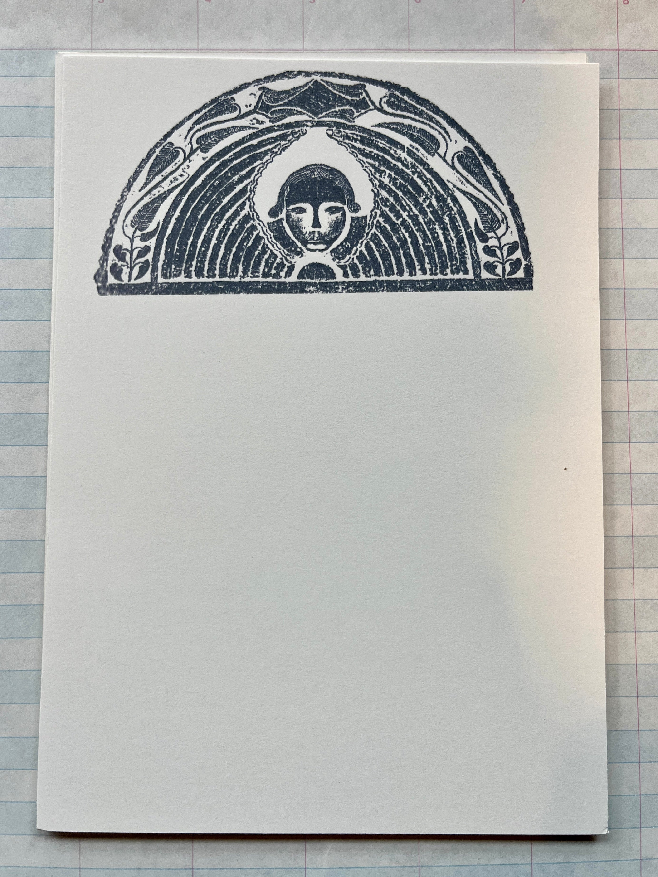 New England Stone Rubbings Stationery
