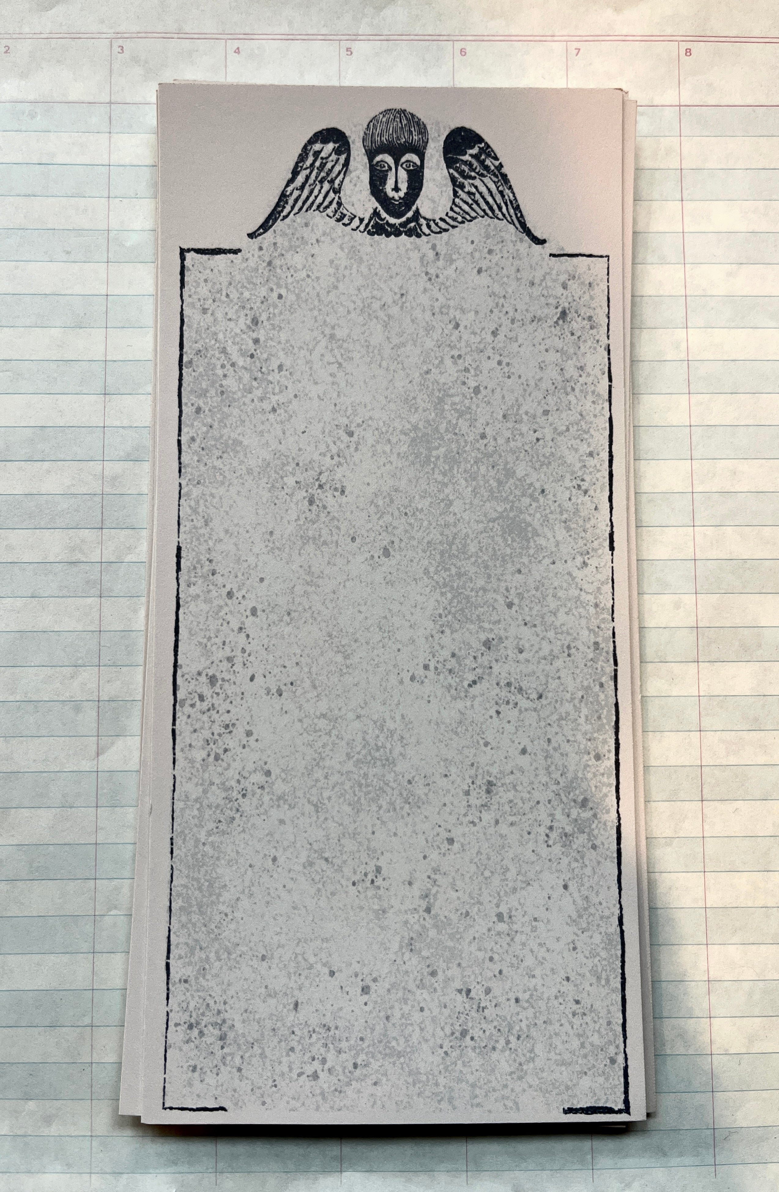 New England Stone Rubbings Tall Stationery