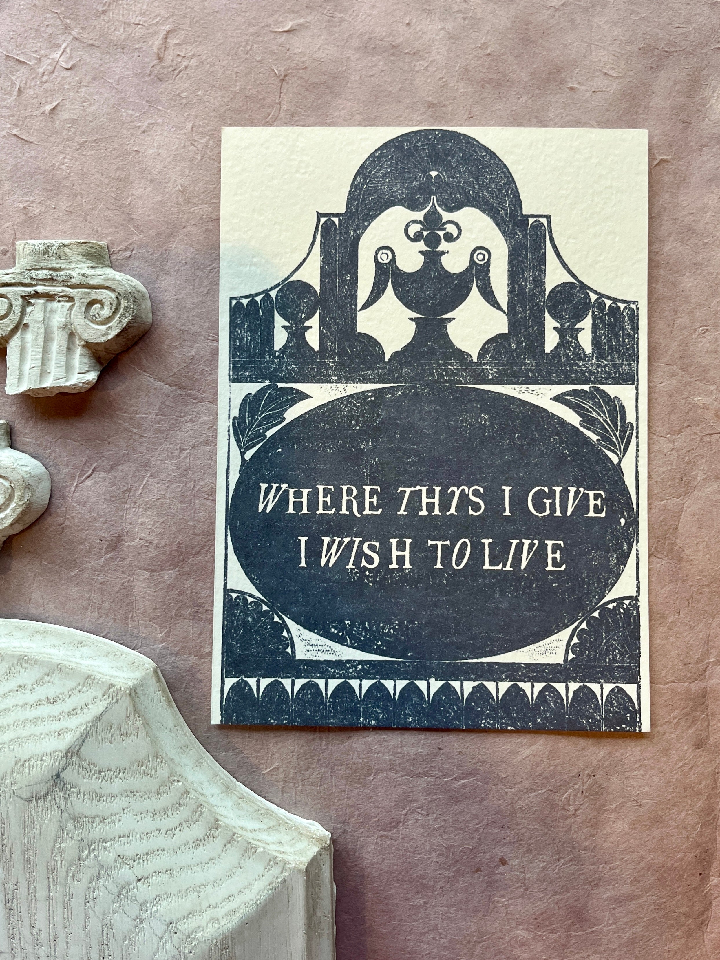 Newengland Stone Rubbings Art Print Series