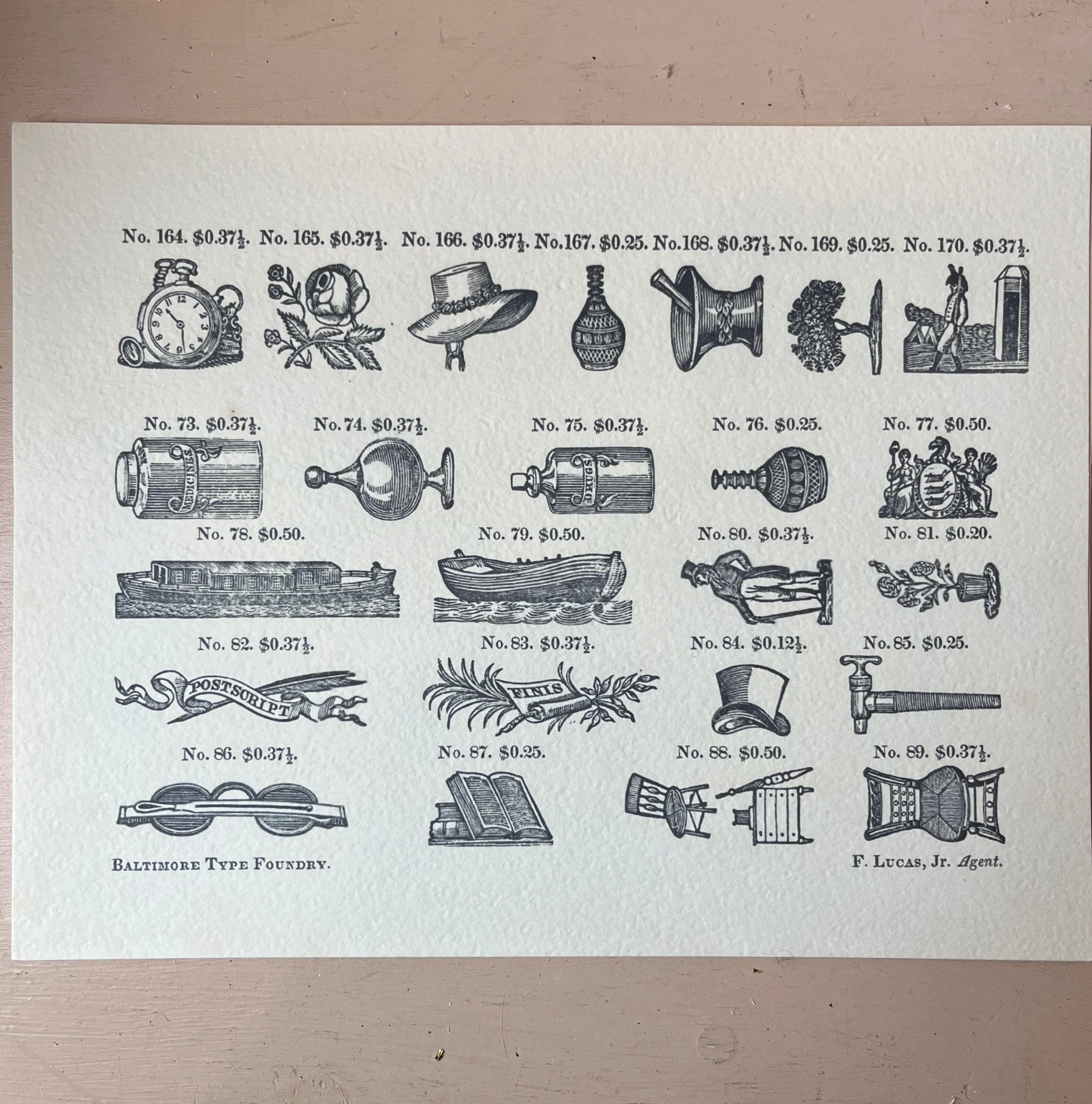 Printers Ornaments Art Prints