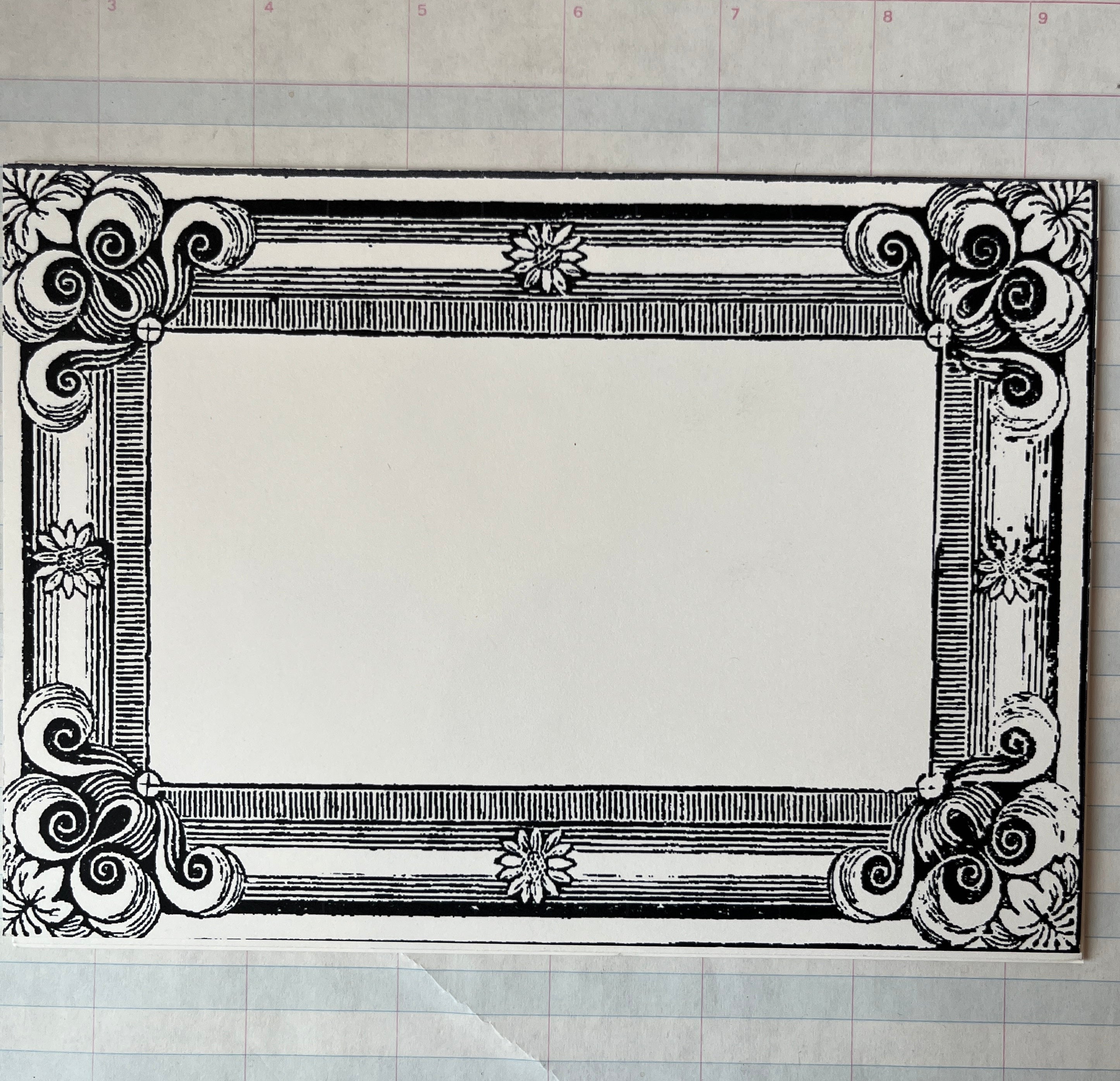 Printers Specimen Frames Stationery