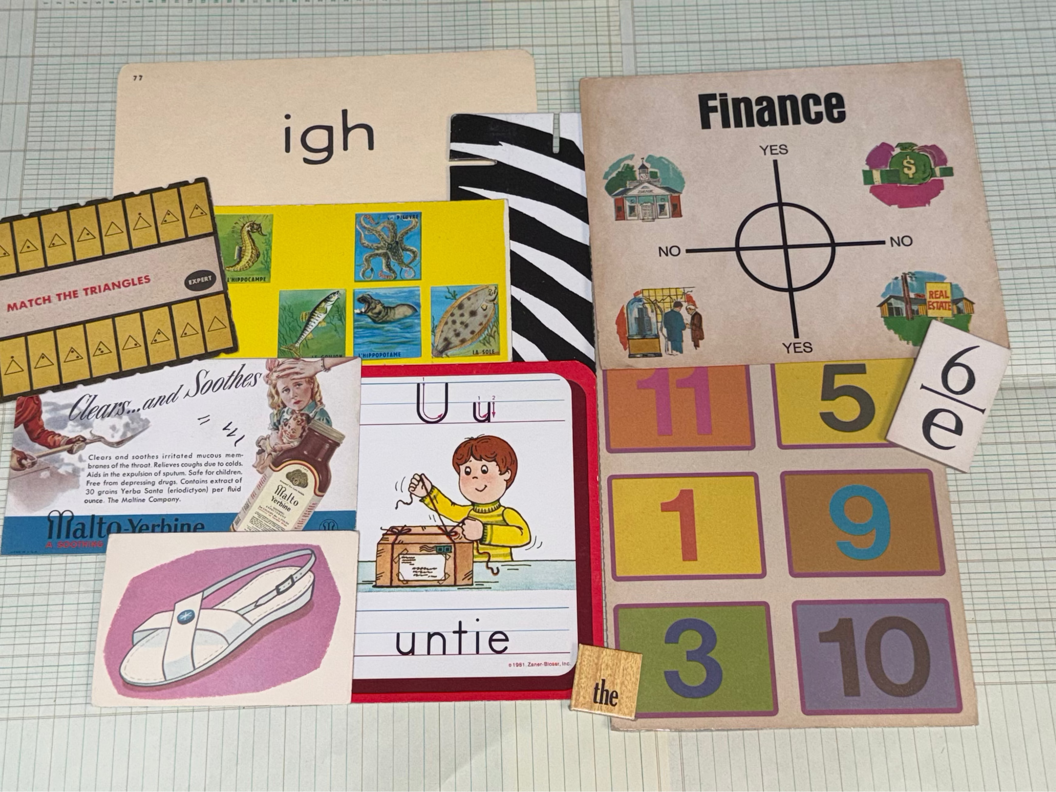 Assorted Vintage Learning Parcel - PARCEL