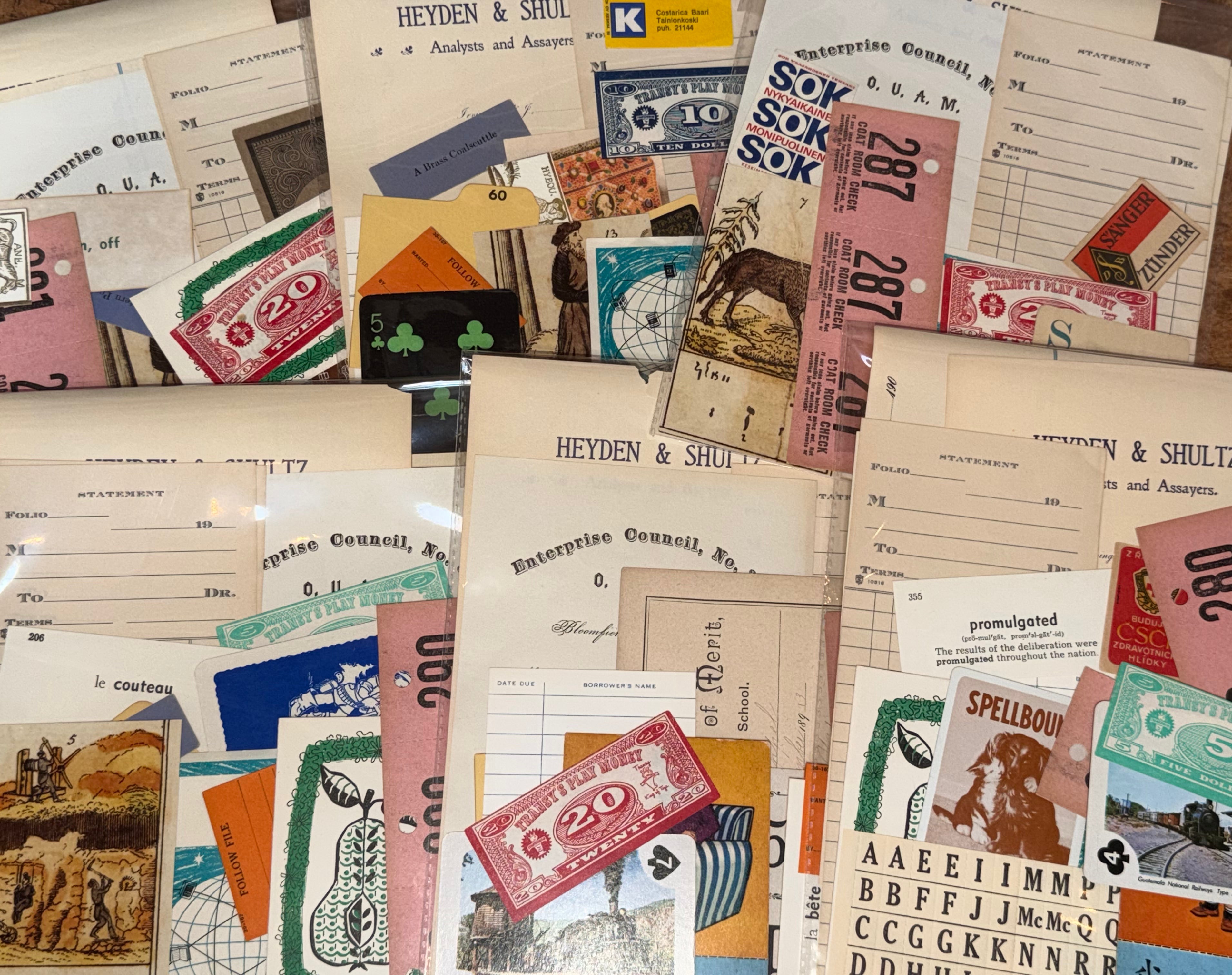 Assorted Vintage Ephemera Parcel - PARCEL