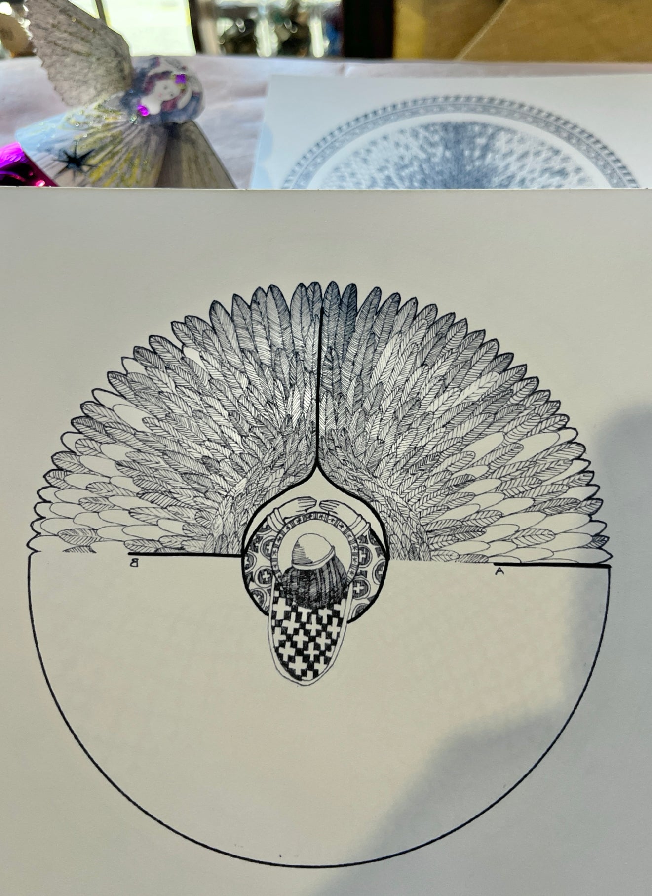 Paper Pop-up Angels