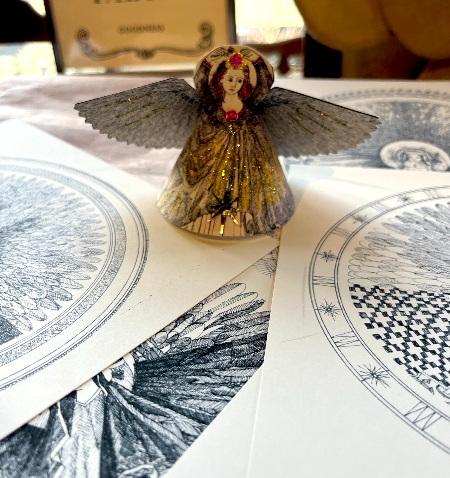 Paper Pop-up Angels