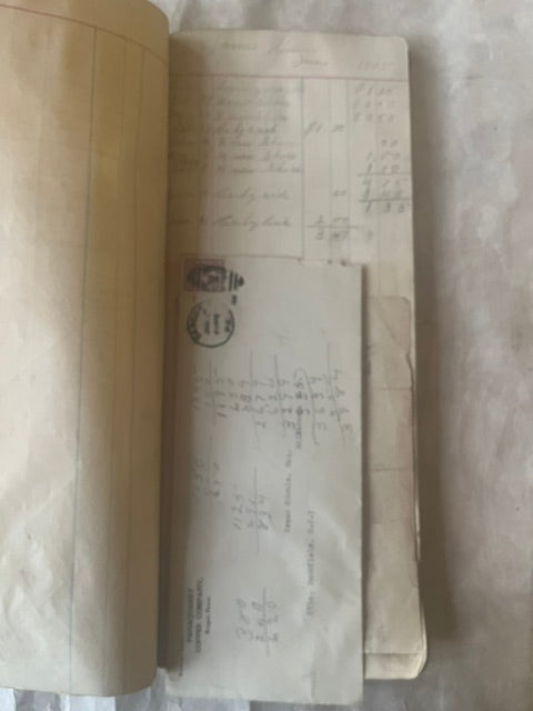 Long and Thin Antique Ledger