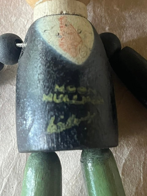 1930's Moon Mullins Wooden Figurine