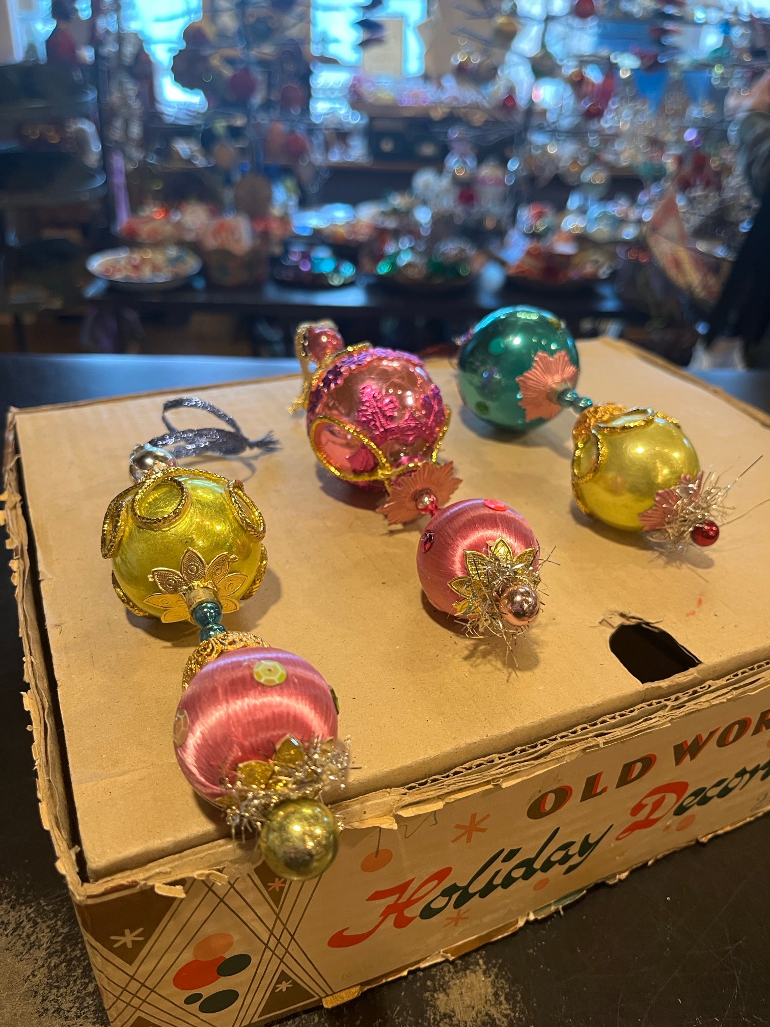Double Drop Handmade Ornaments