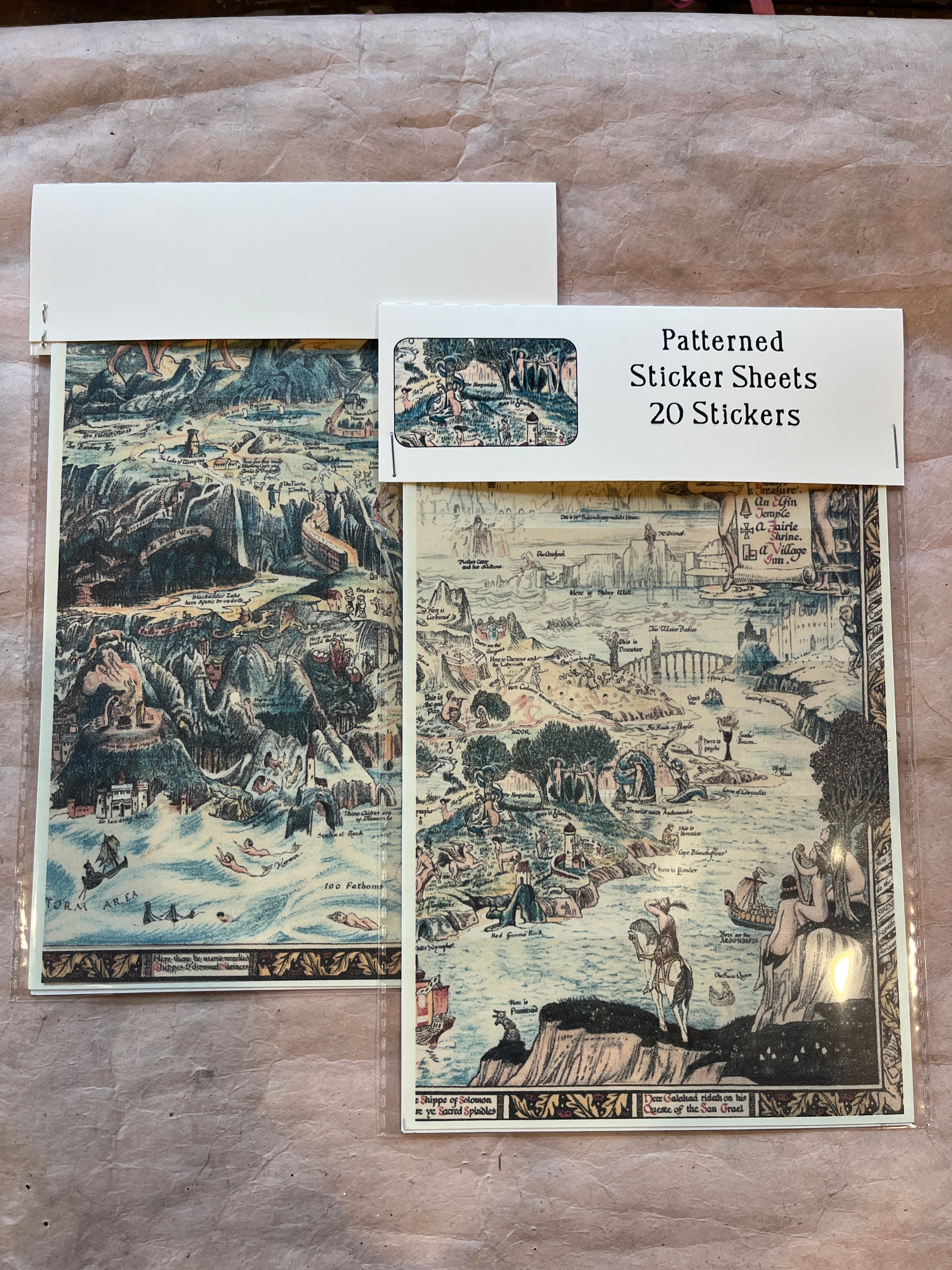 Parcel Sticker Sheets