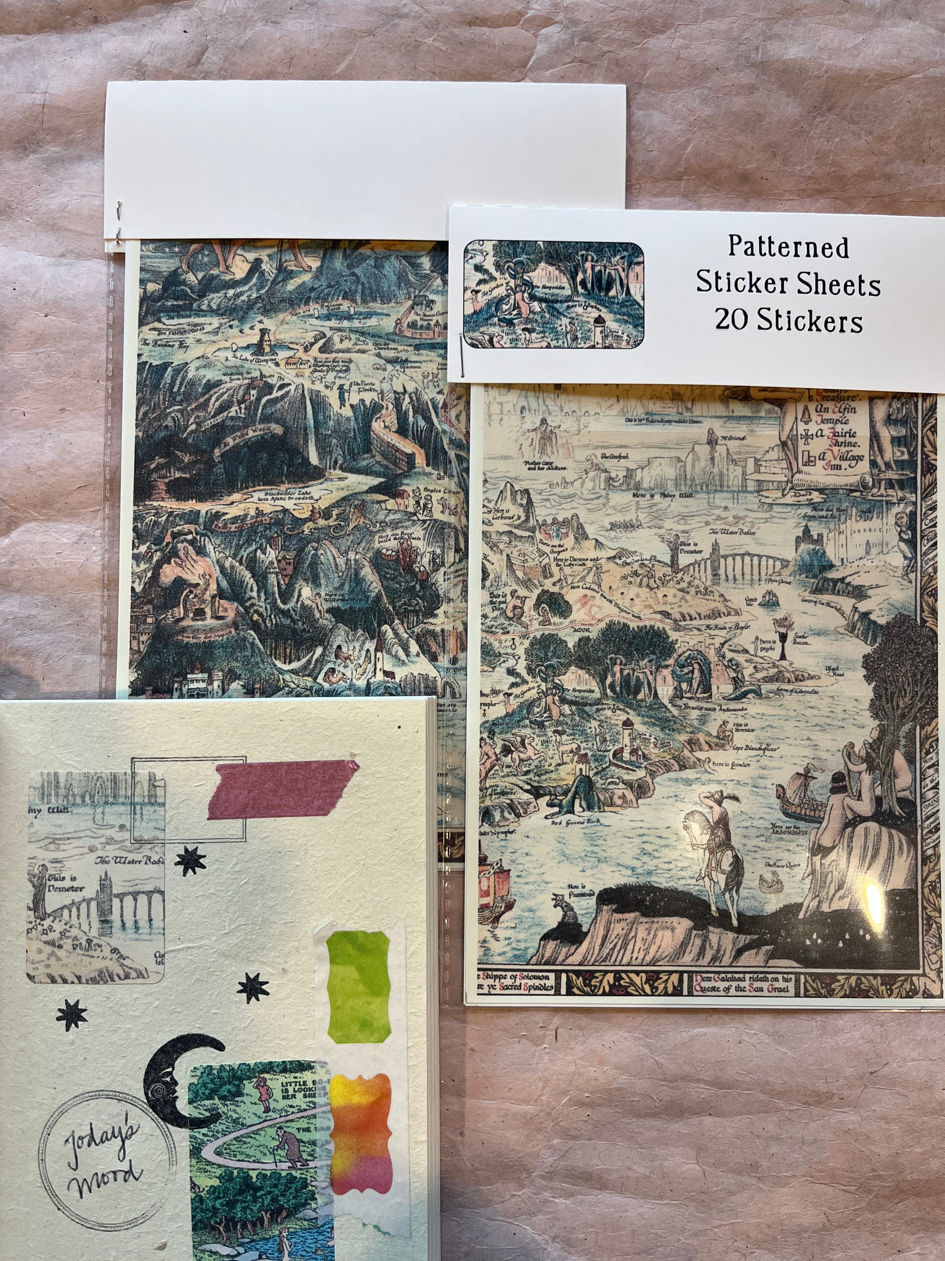 Parcel Sticker Sheets