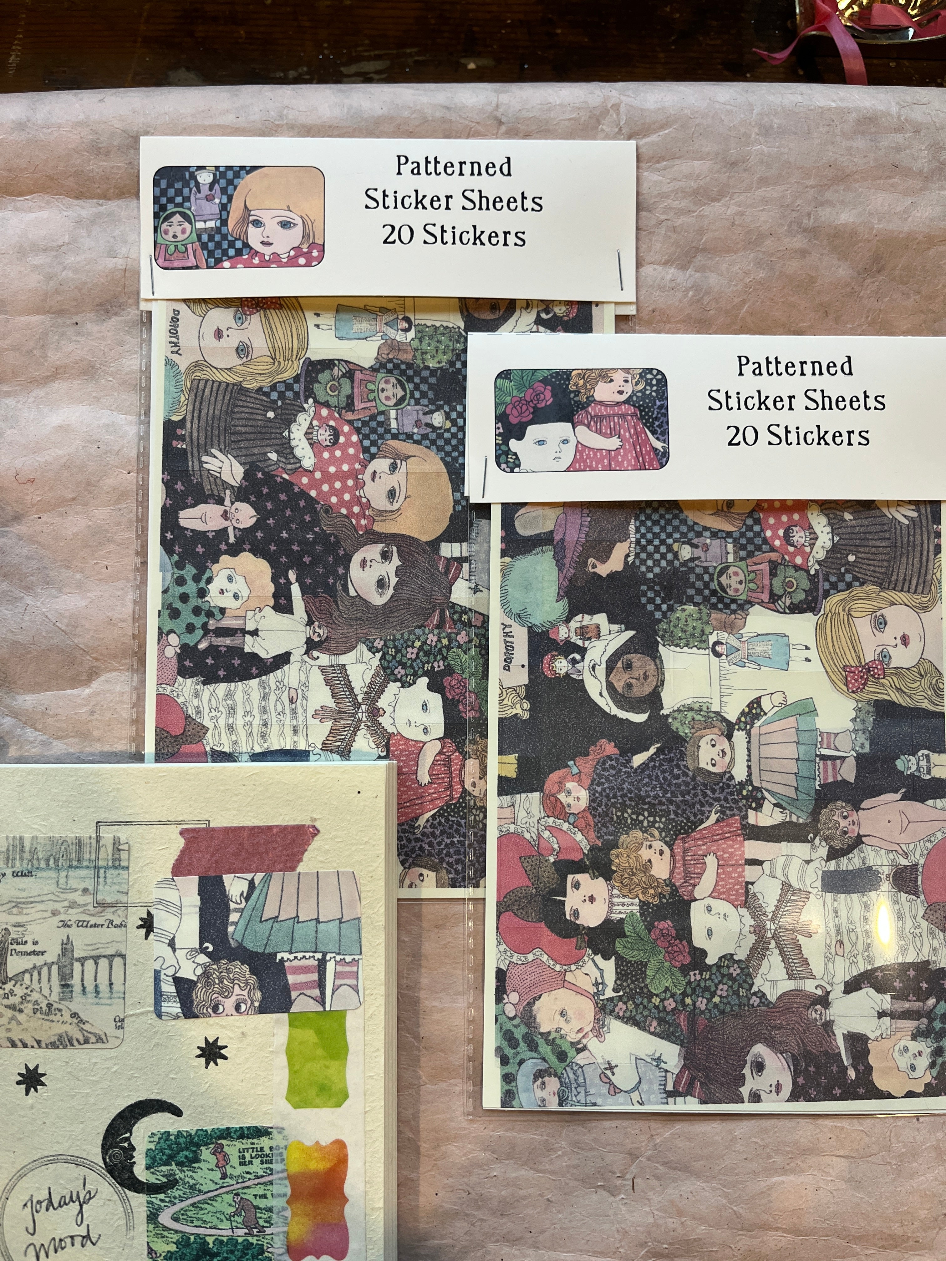 Parcel Sticker Sheets