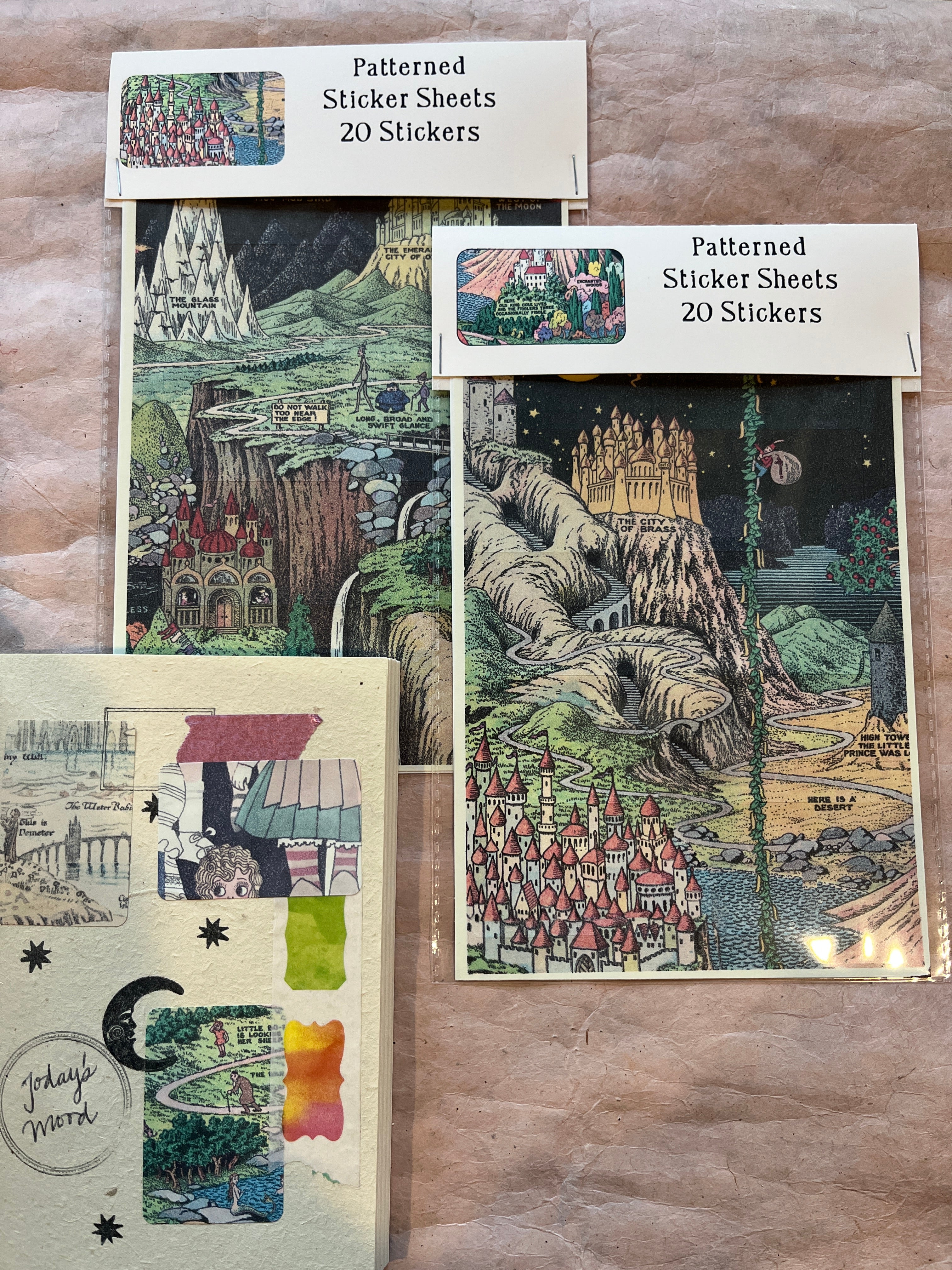 Parcel Sticker Sheets