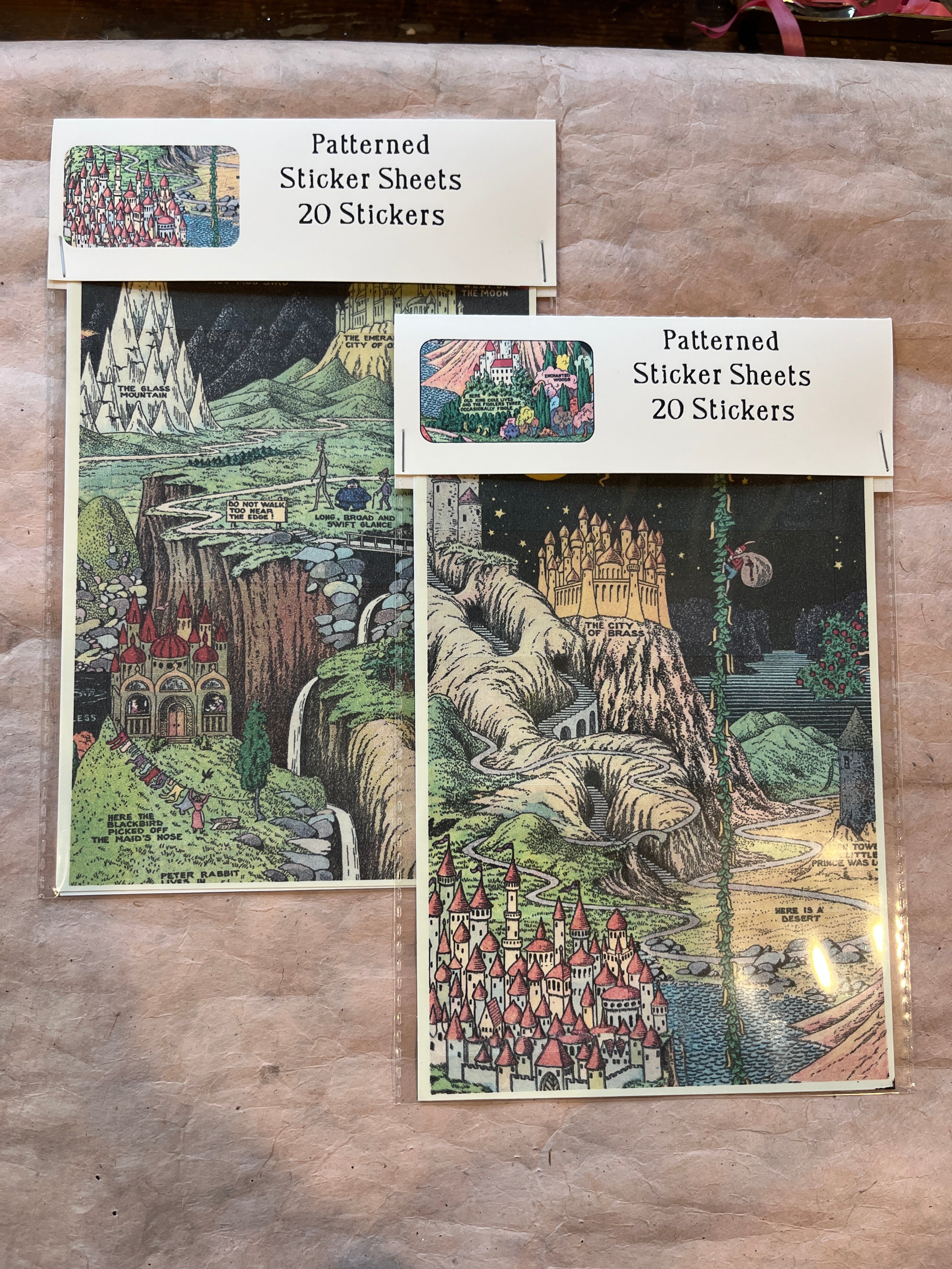 Patterned Sticker Sheets - PARCEL