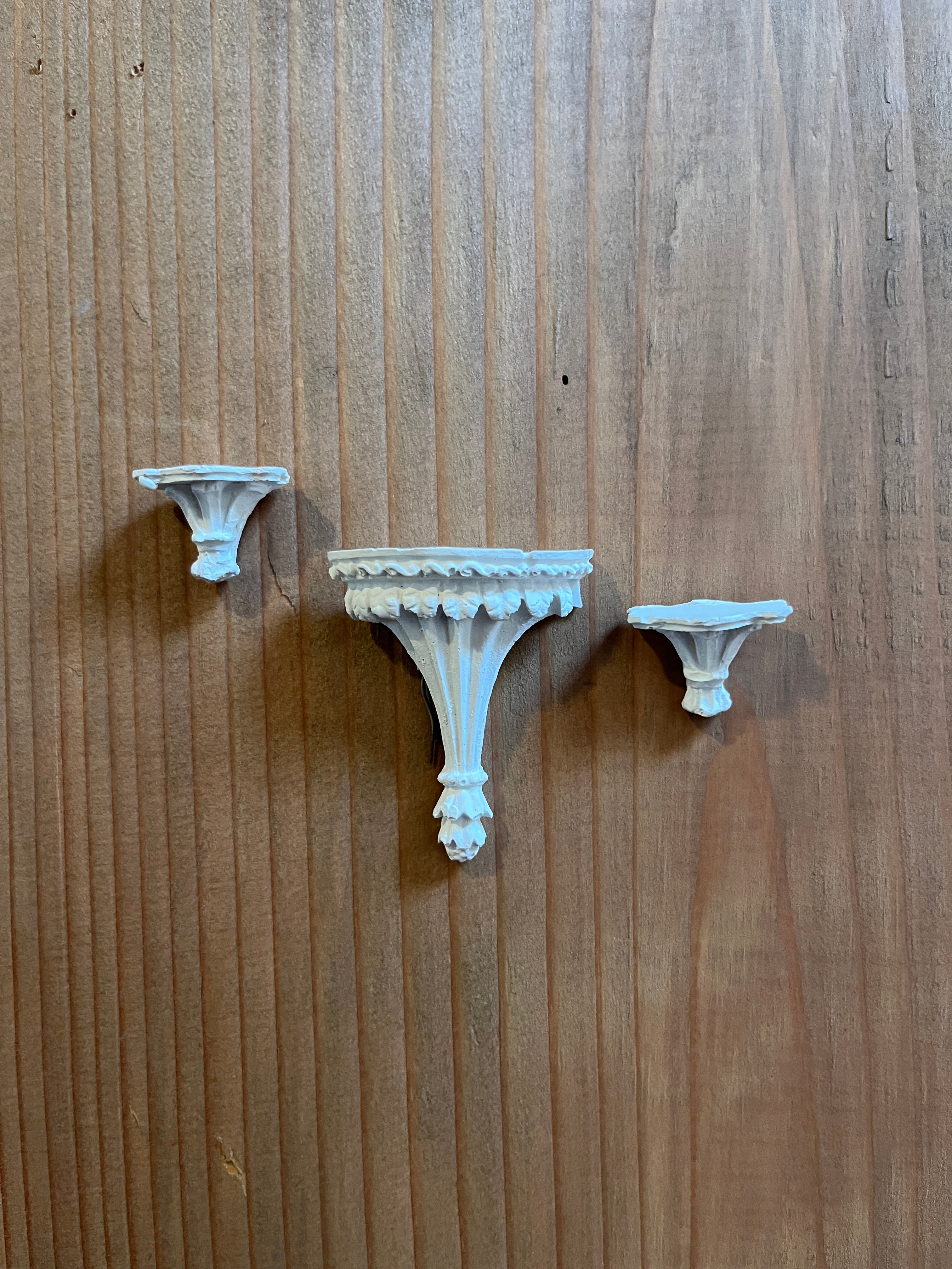Tiny Fluted Sconces - PARCEL