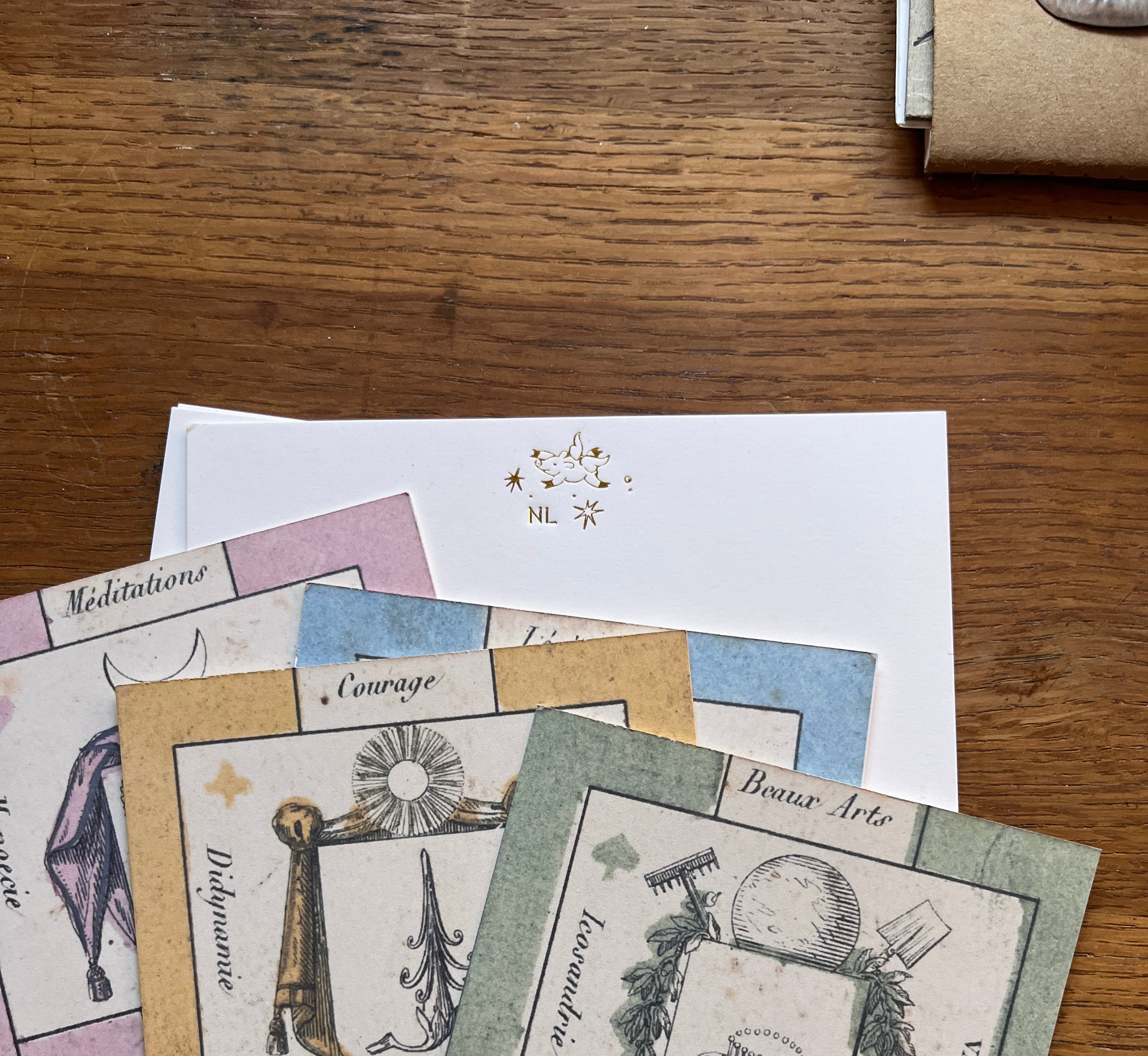 When Pigs Fly Foil-pressed Personalized Notecards - PARCEL