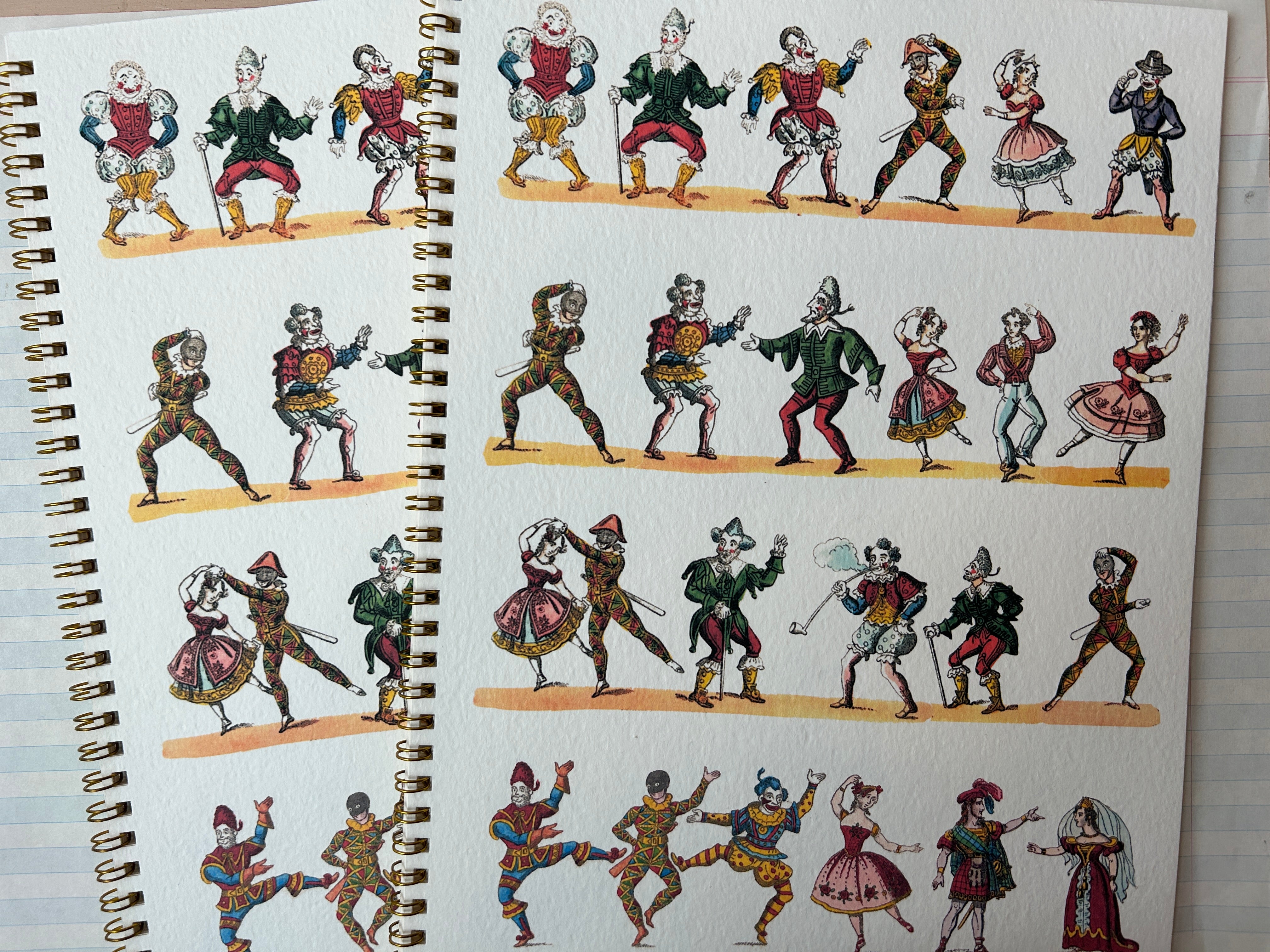 Collection of Clowns Notebook